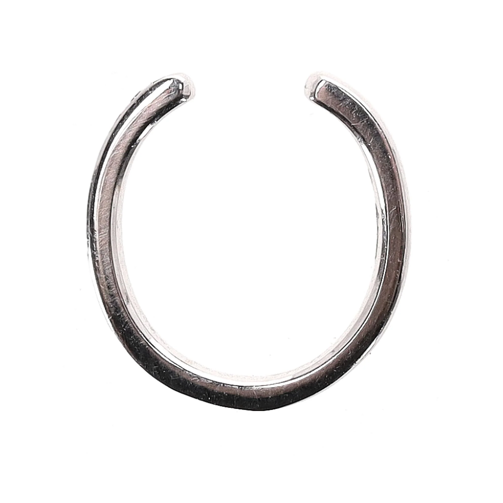 14k White Gold & Diamond Ear Cuff - Image 5