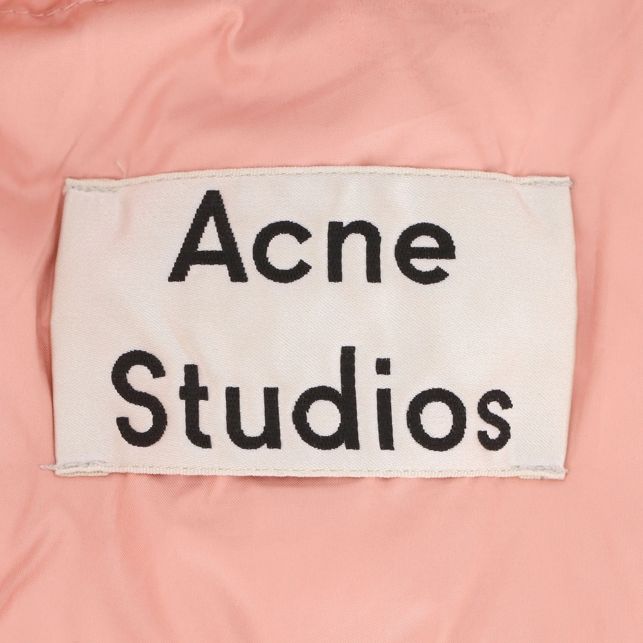 Acne Studios 'Alston' Oversized Wool & Cashmere Blend Down Parka Coat. Size 32FR - Image 7