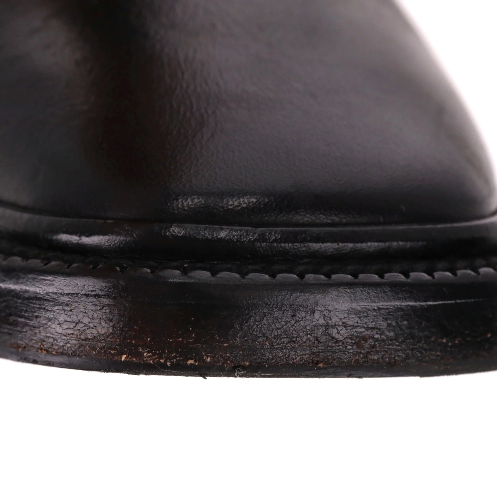 Acne Studios Booker Leather Ankle Boots. Size 35 - Image 8