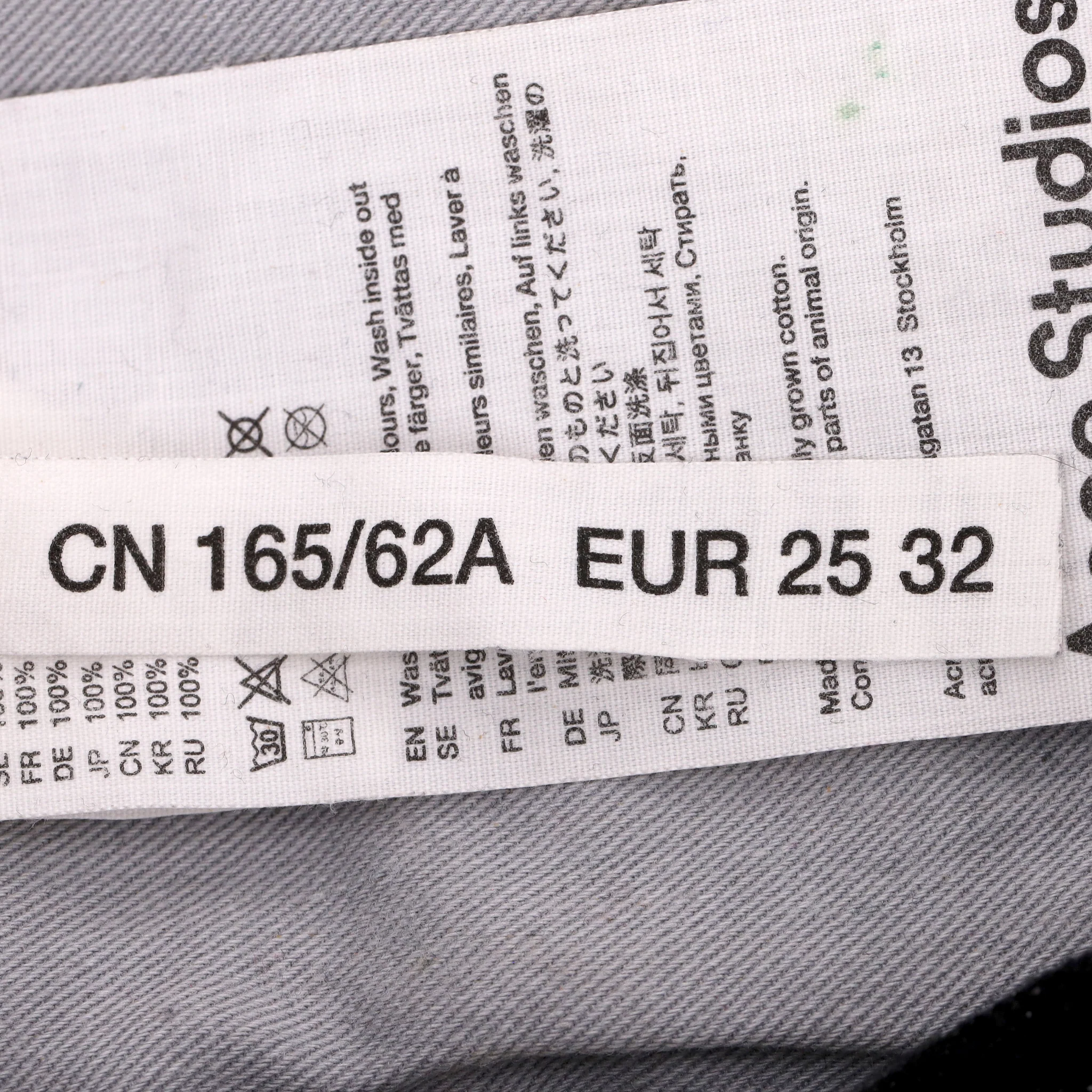 Acne Sudios 1997 Slim-Straight Jeans. Size 25 - Image 10
