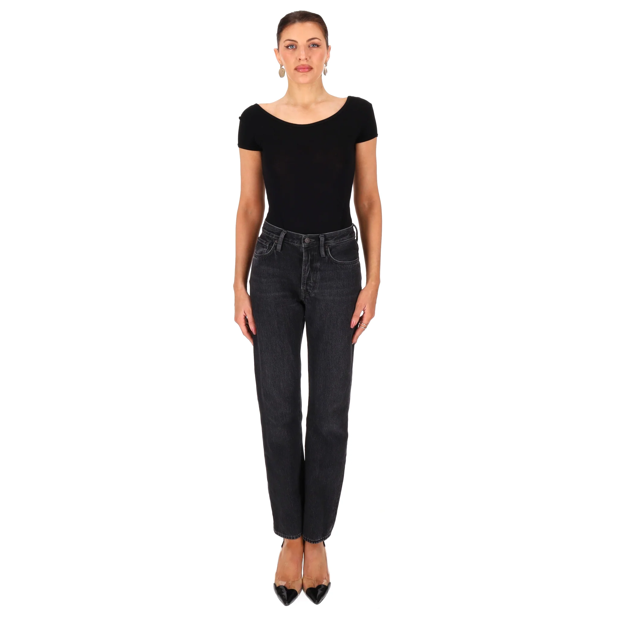 Acne Sudios 1997 Slim-Straight Jeans. Size 25 - Image 2