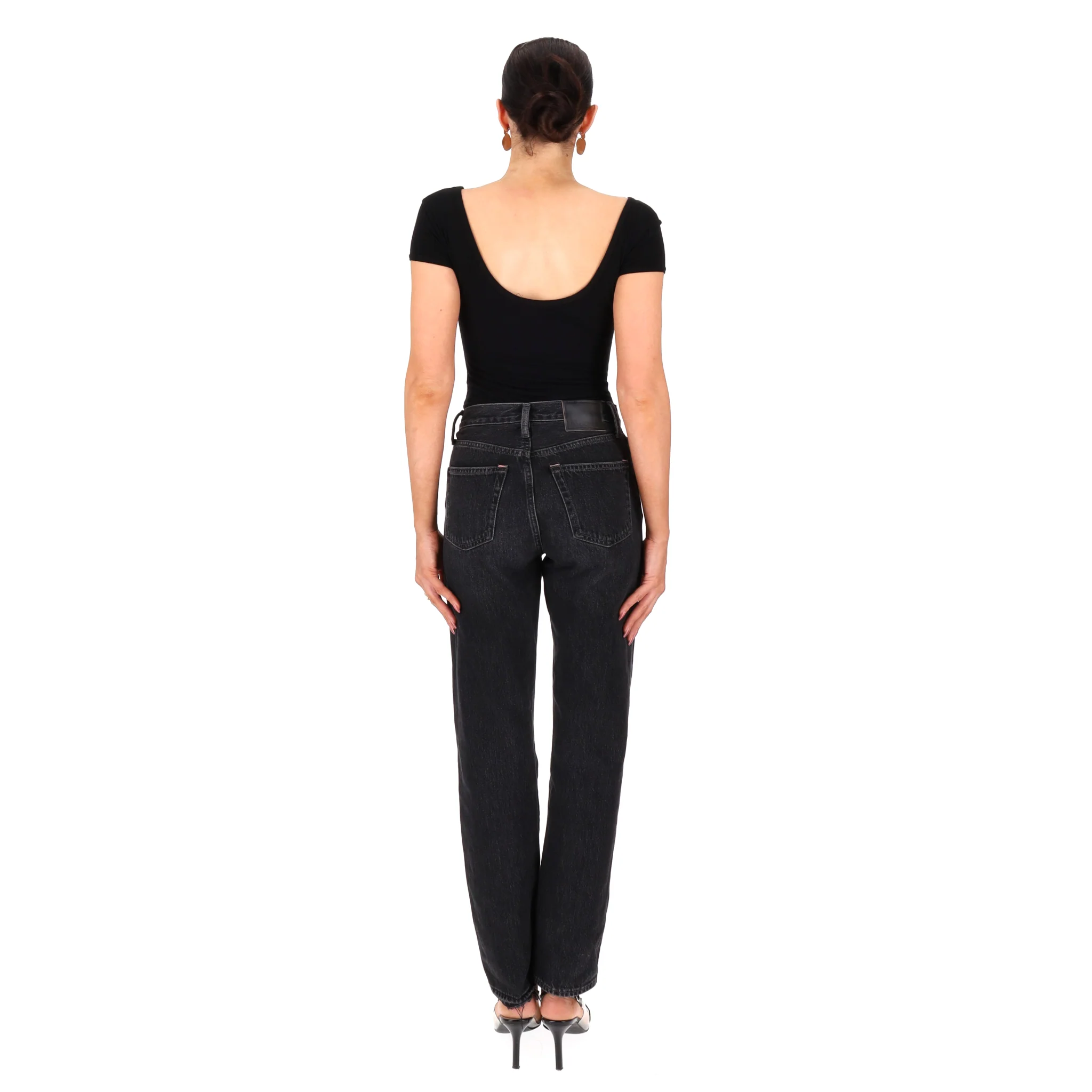 Acne Sudios 1997 Slim-Straight Jeans. Size 25 - Image 4