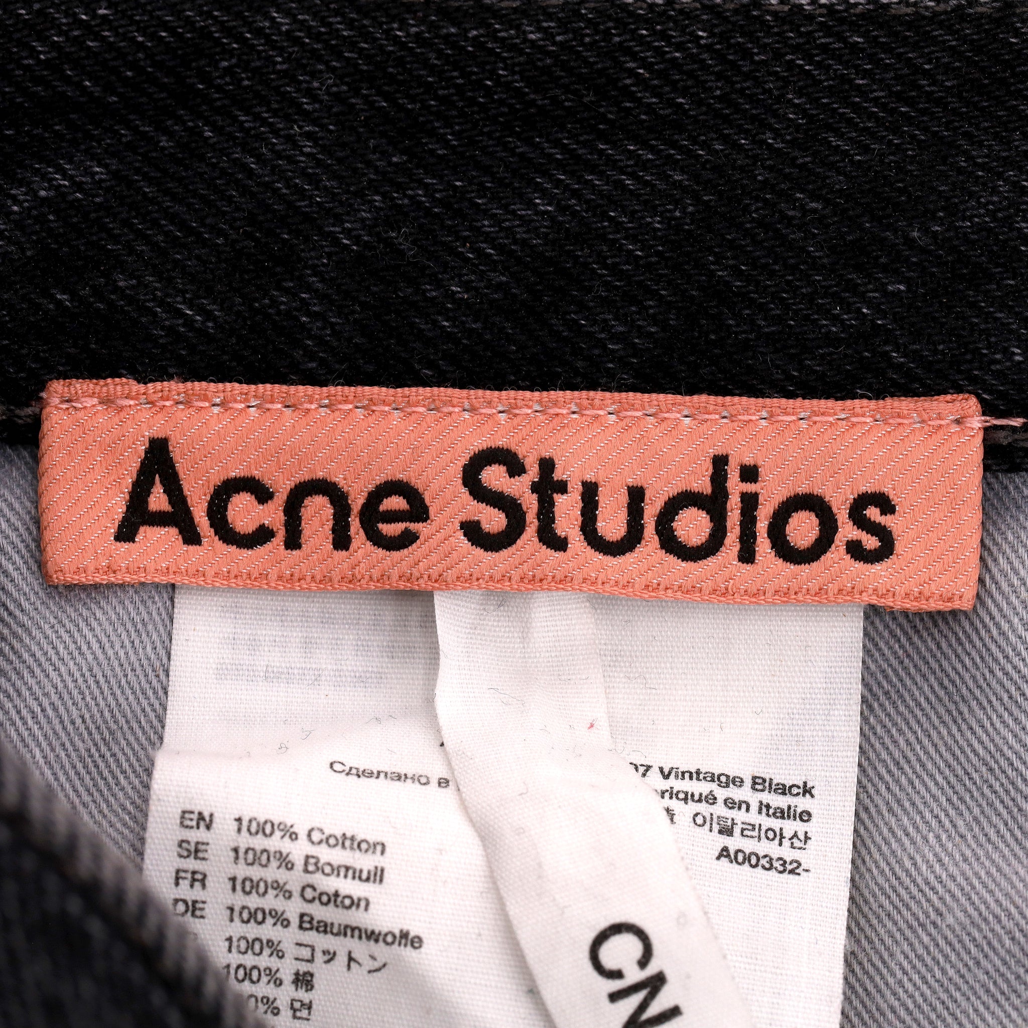 Acne Sudios 1997 Slim-Straight Jeans. Size 25 - Image 7