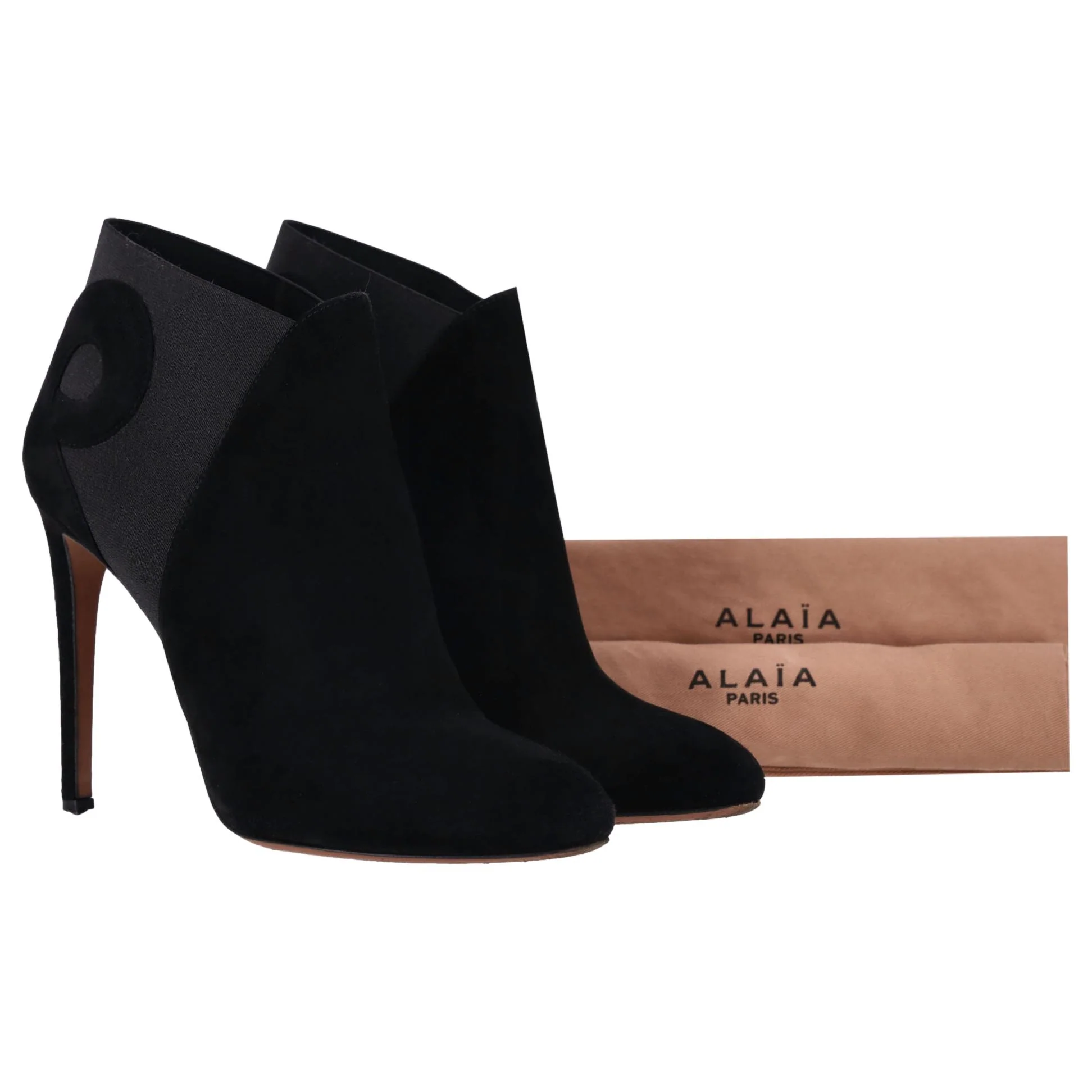 Alaia Suede Ankle Boots. Size 39 - Image 2