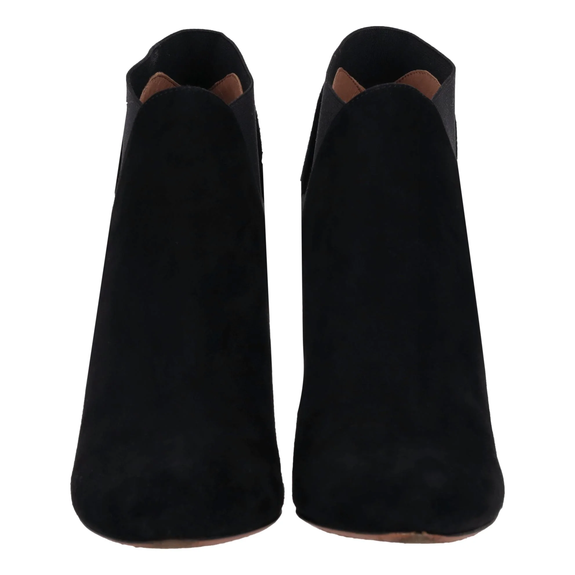 Alaia Suede Ankle Boots. Size 39 - Image 3