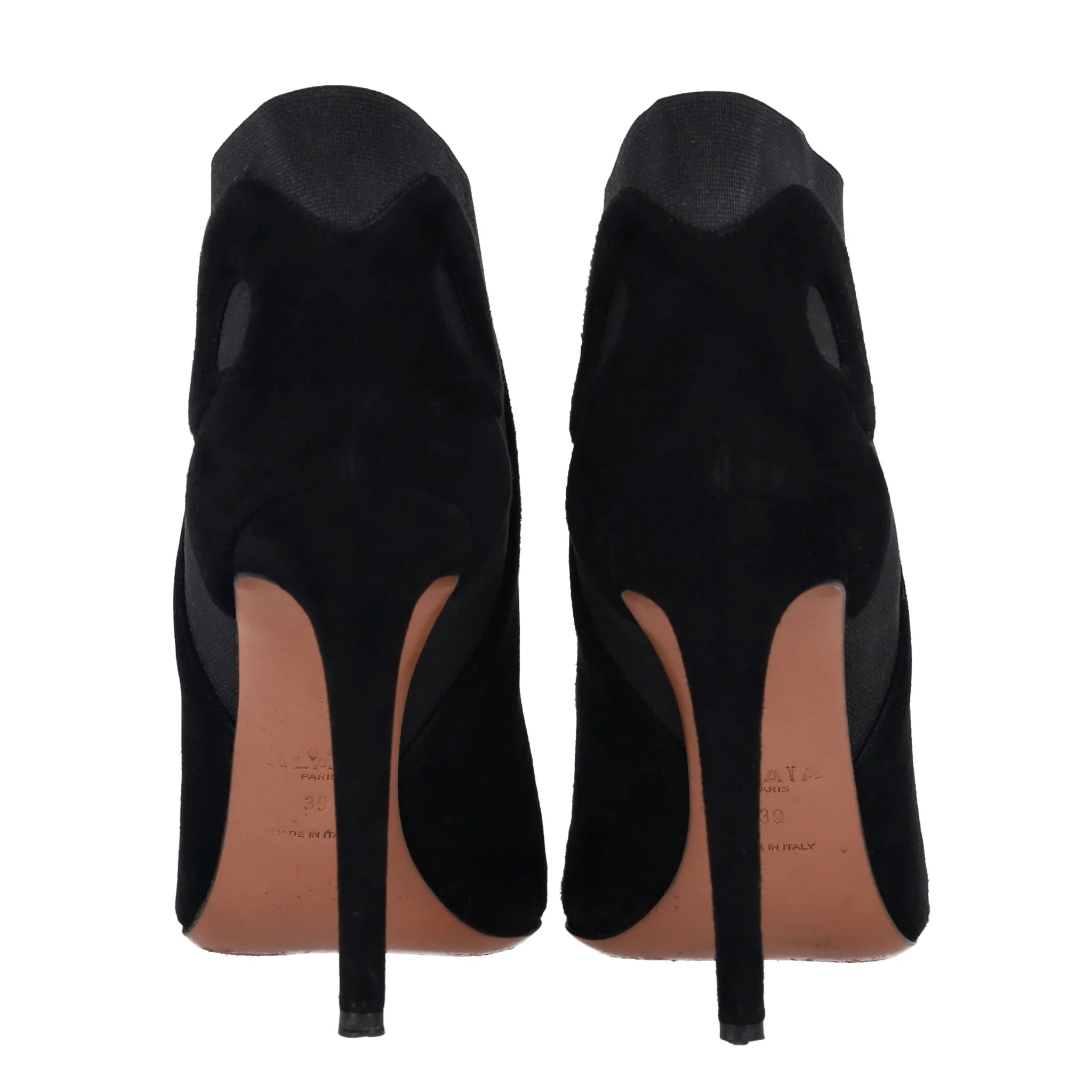 Alaia Suede Ankle Boots. Size 39 - Image 5