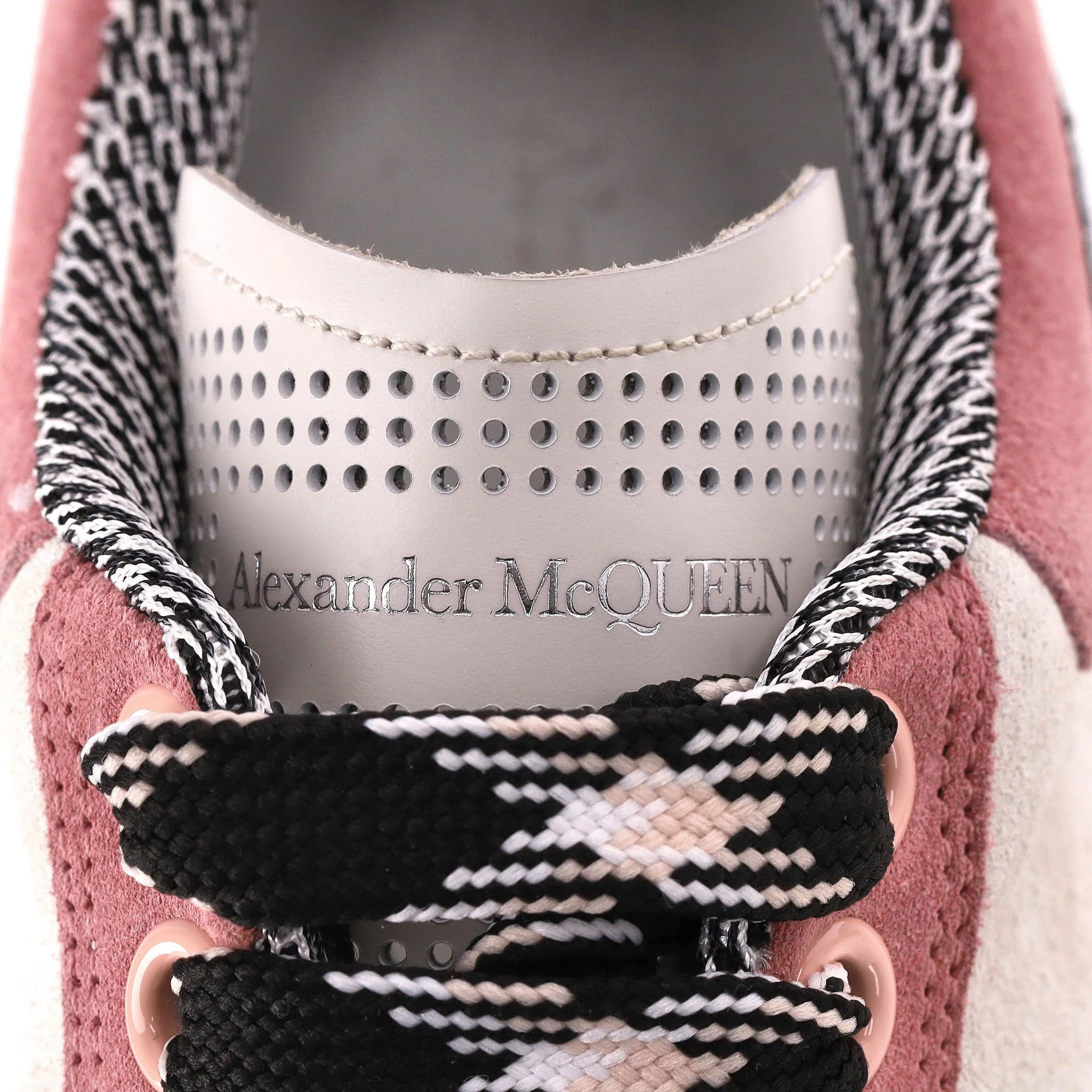 Alexander McQueen Oversized Low-Top Suede Sneakers. Size 39 - Image 6