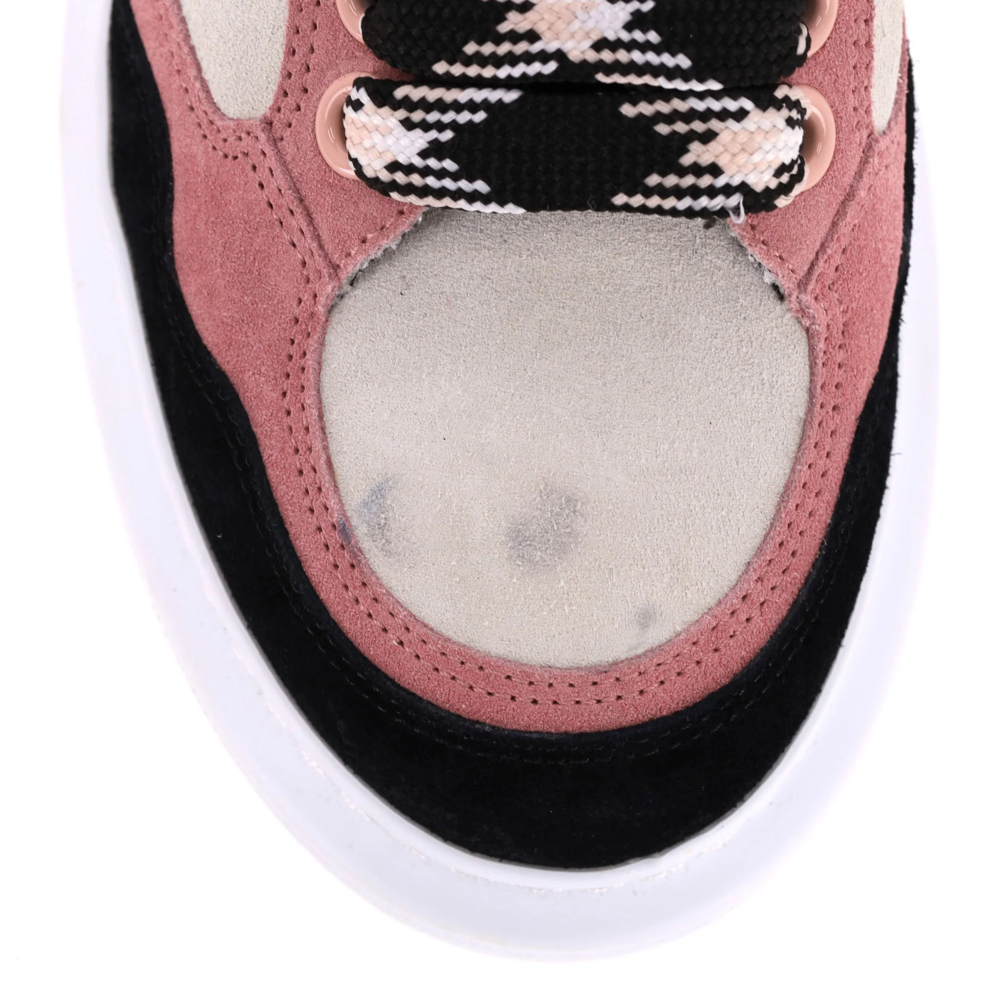 Alexander McQueen Oversized Low-Top Suede Sneakers. Size 39 - Image 8