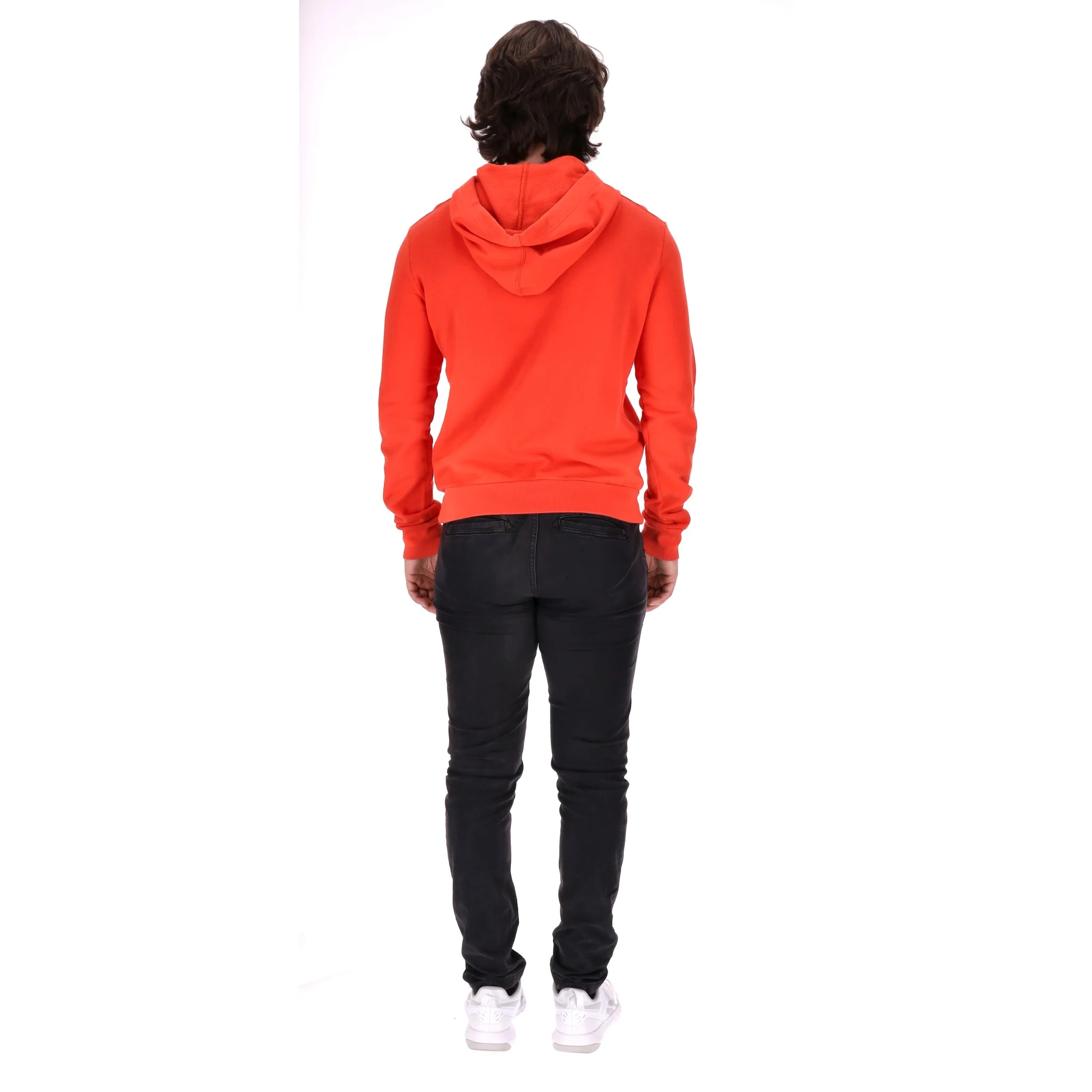 Alexander McQueen Clown Print Cotton Hoodie. Size M - Image 4