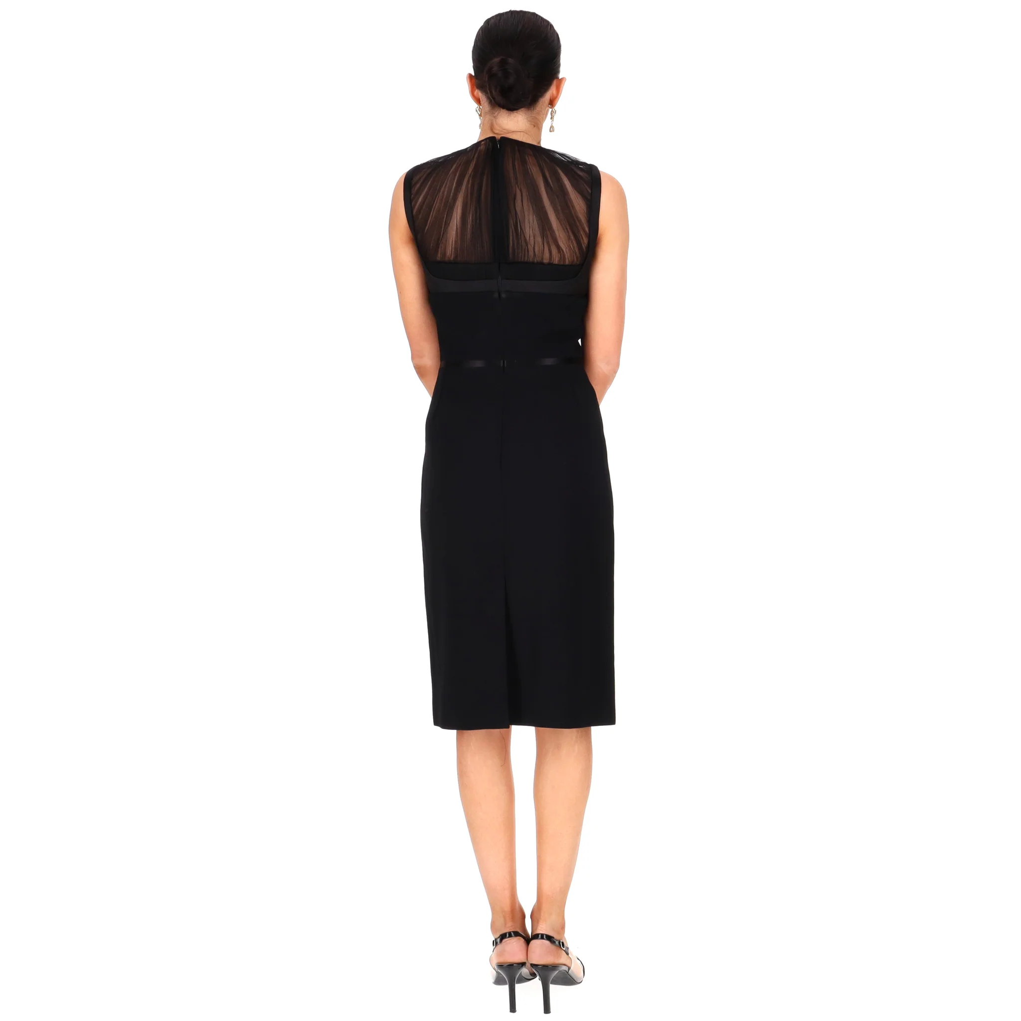 Alexander McQueen Harness Pencil Dress. Size S - Image 4