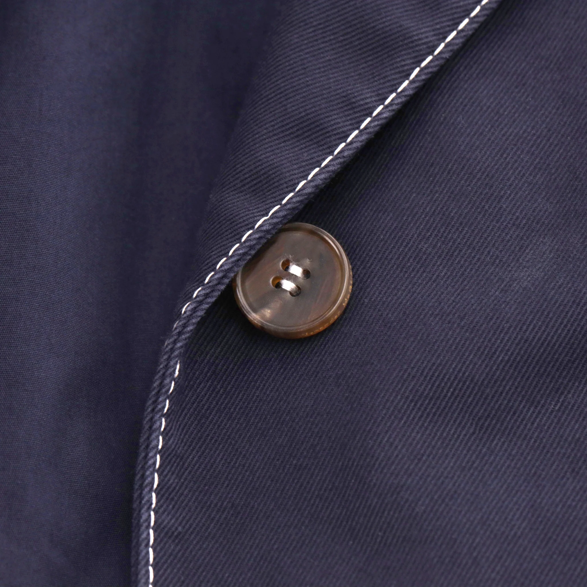 Alexander McQueen Contrast-Stitch Cotton Blazer.Size 42IT - Image 5