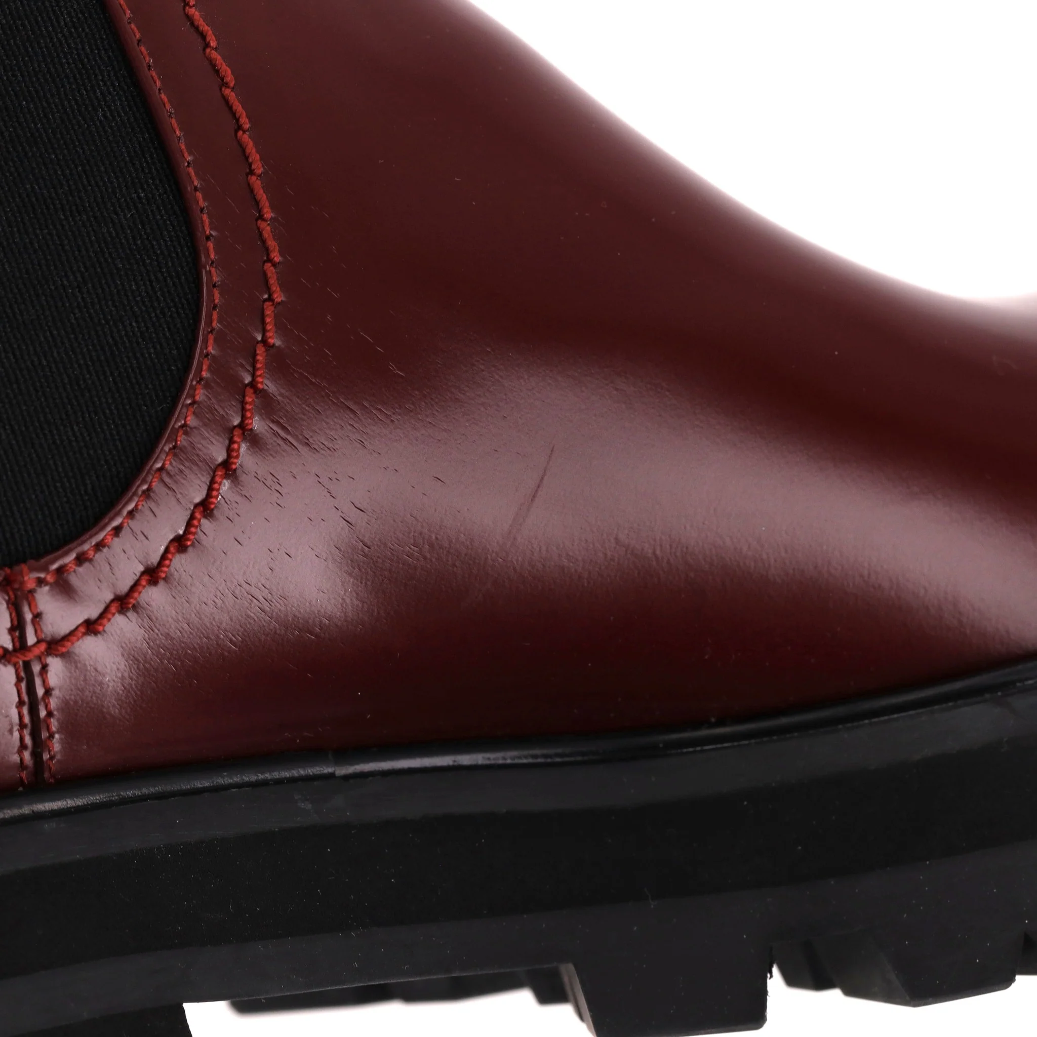 Alexander McQueen Wander Leather Chelsea Boots. Size 39 - Image 6