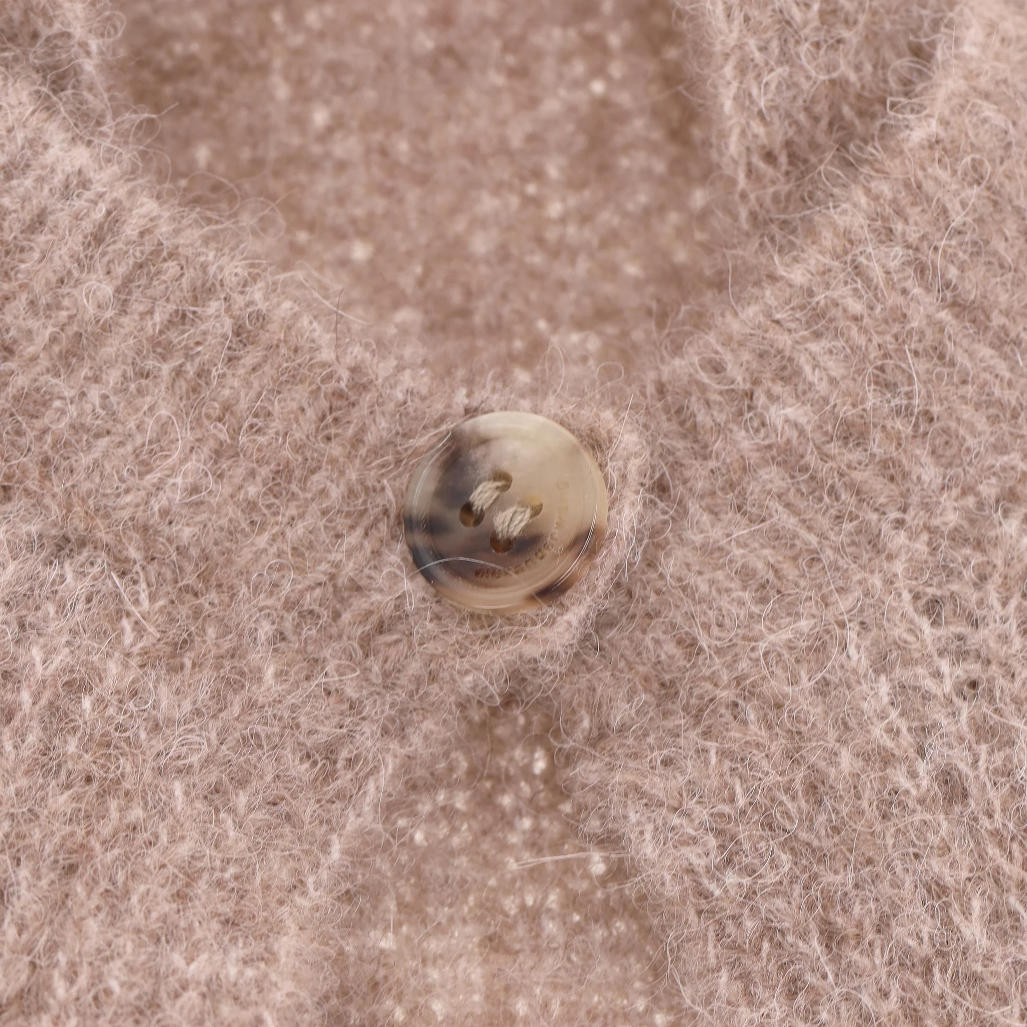 Alexander Wang Alpaca Blend Cropped Twin-Set Cardigan. Size M - Image 5