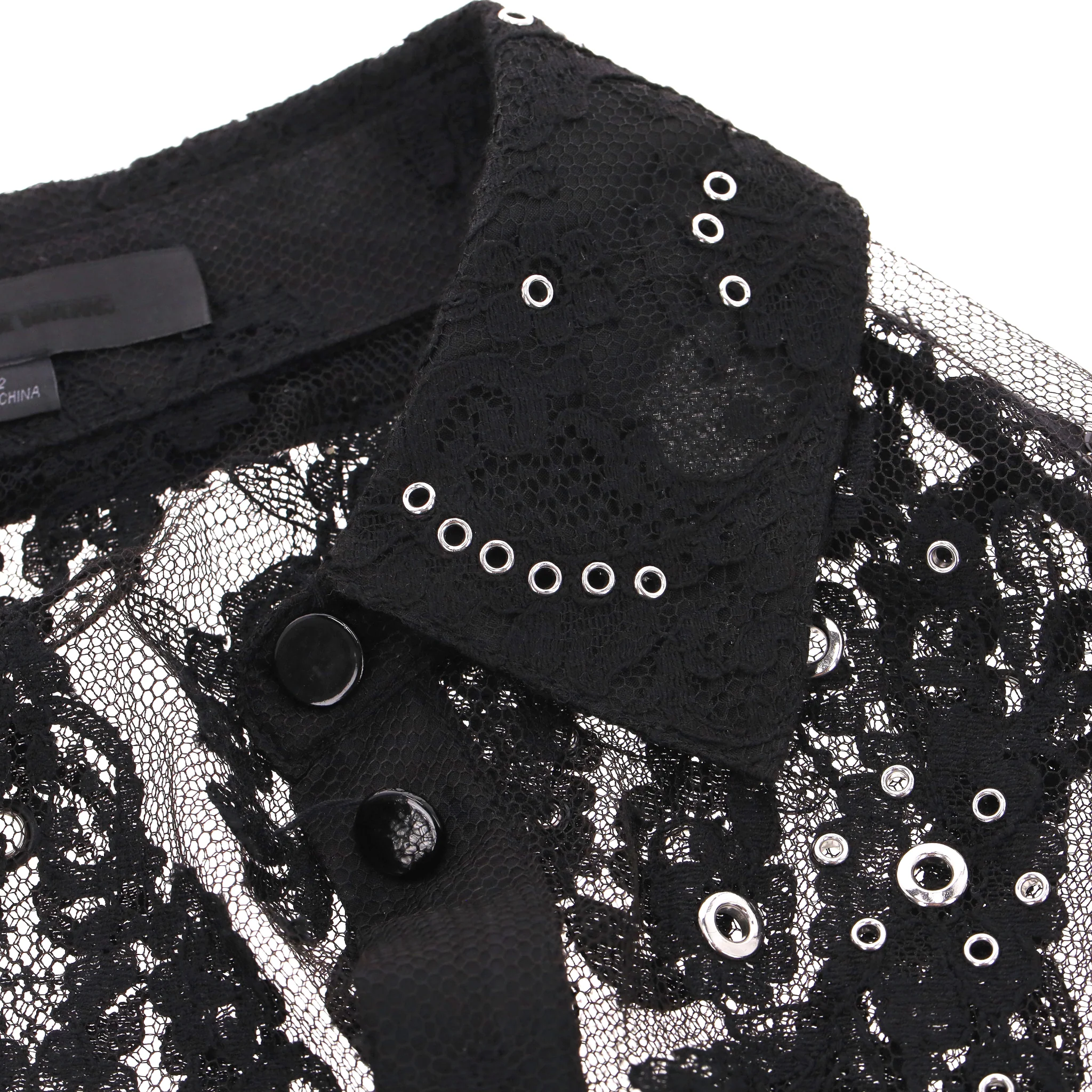 Alexander Wang Lace & Grommet  Blouse.Size 2 - Image 5