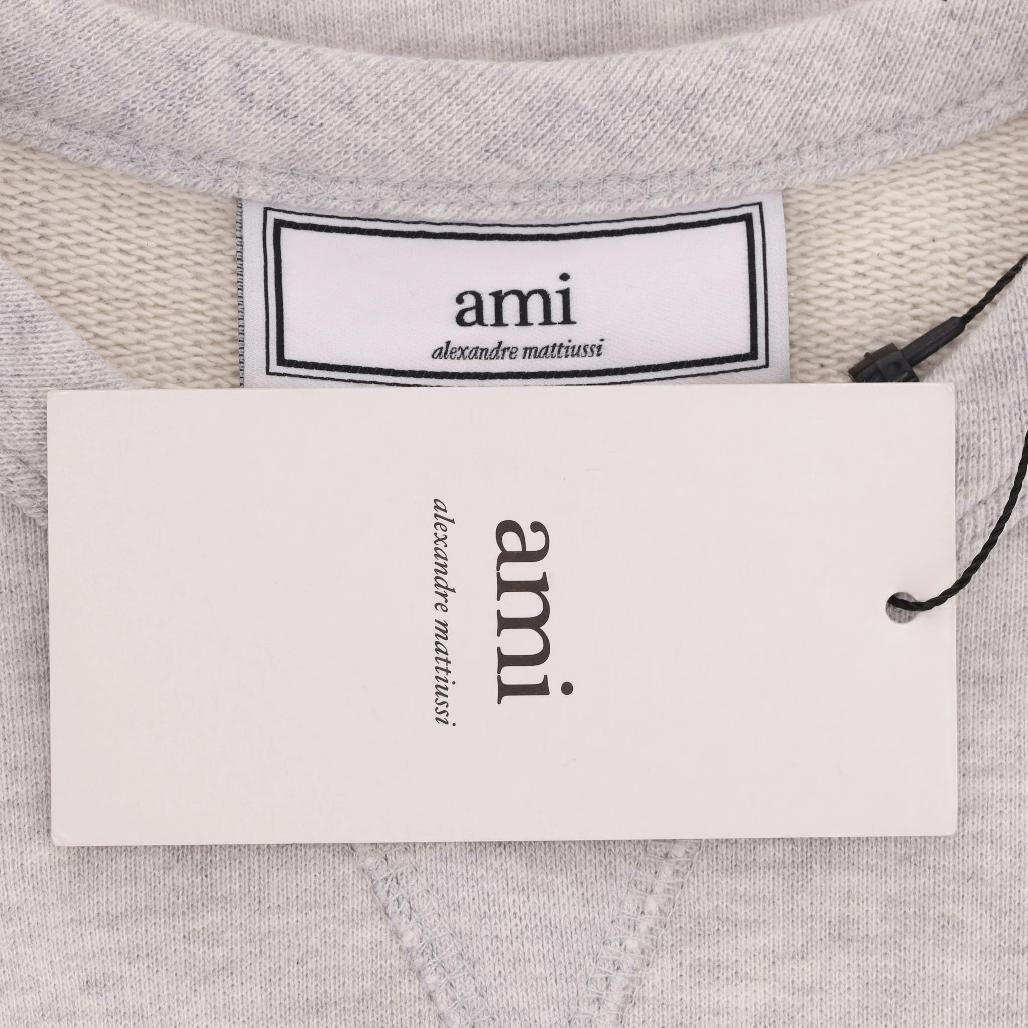 Ami Cotton Sweatshirt. Size XS - Image 6