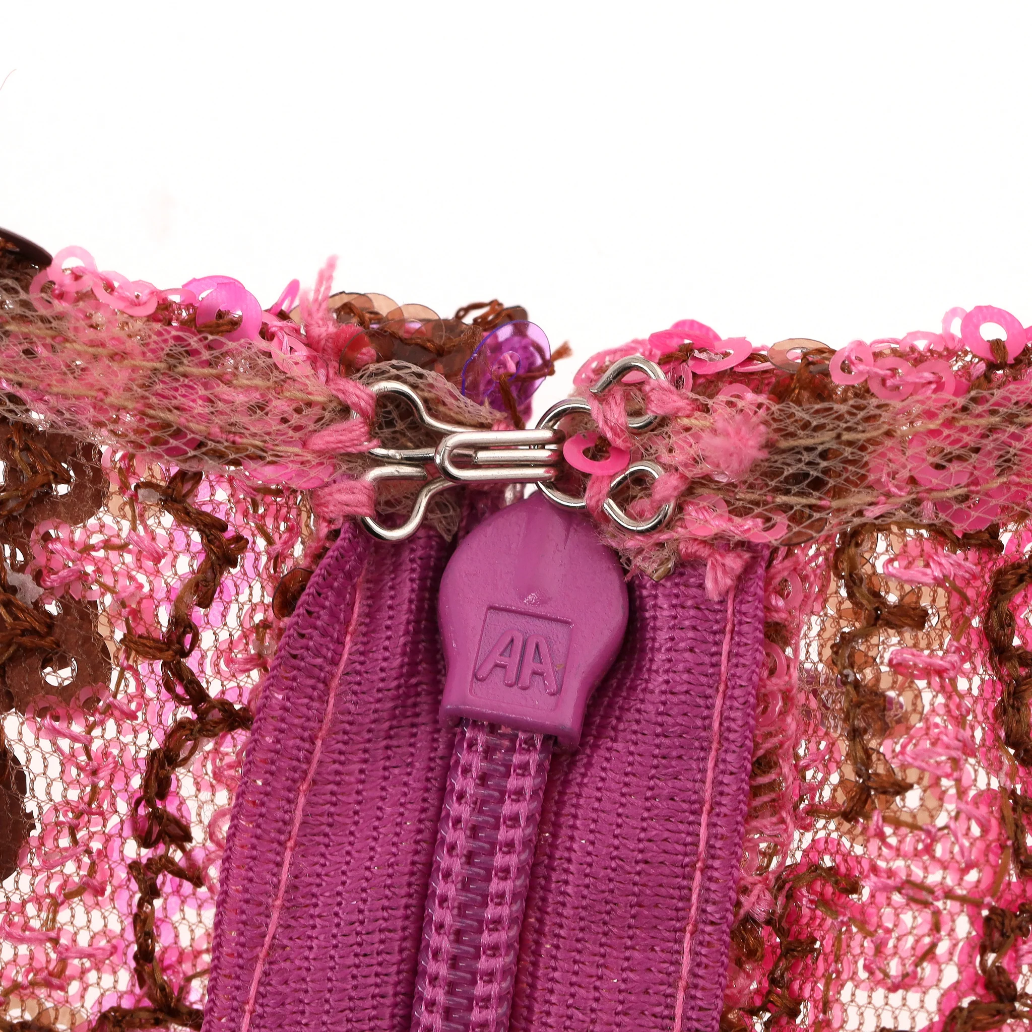 Aknvas Sequin-Embellished With Asymmetrical Hemline. Size 2US - Image 7