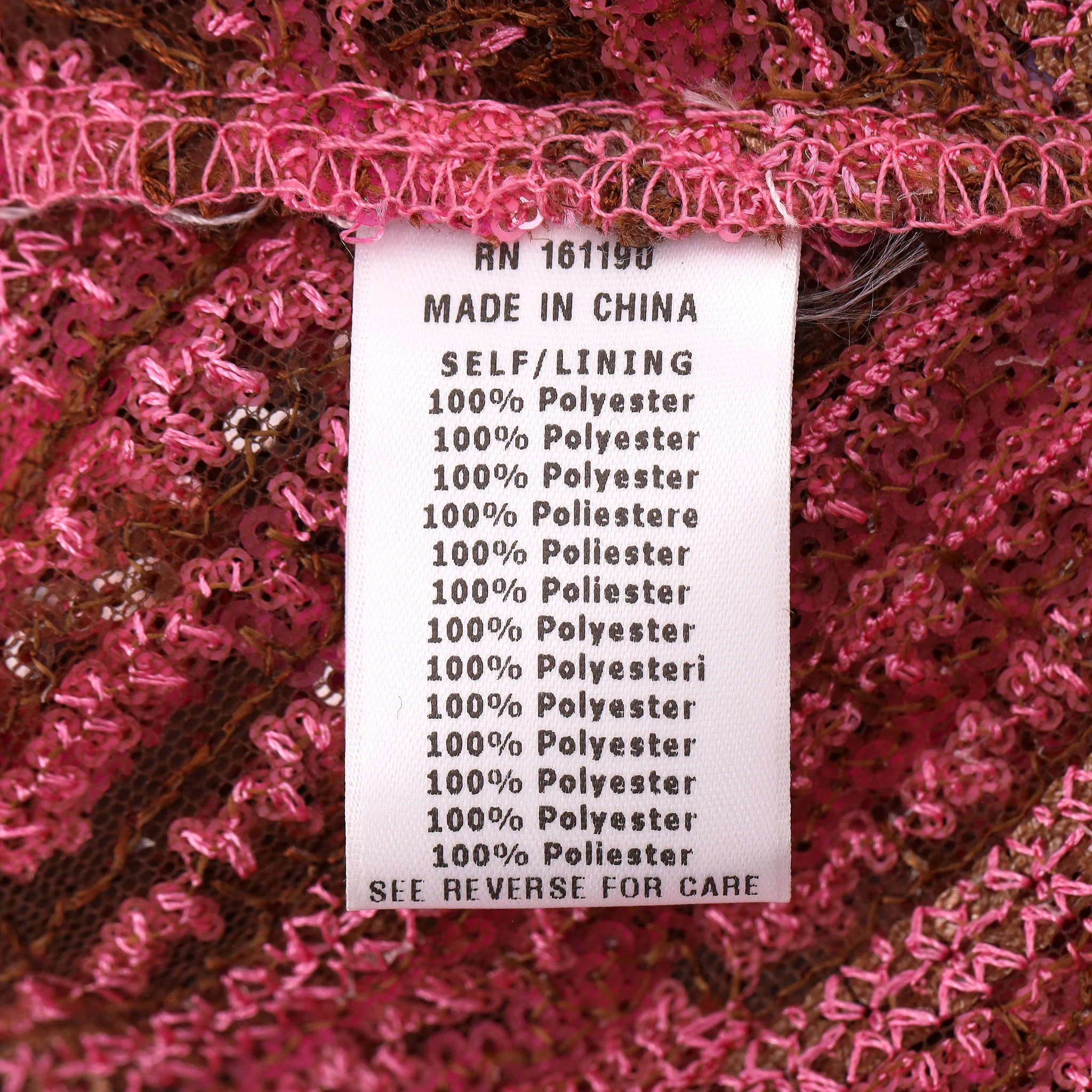 Aknvas Sequin-Embellished With Asymmetrical Hemline. Size 2US - Image 9