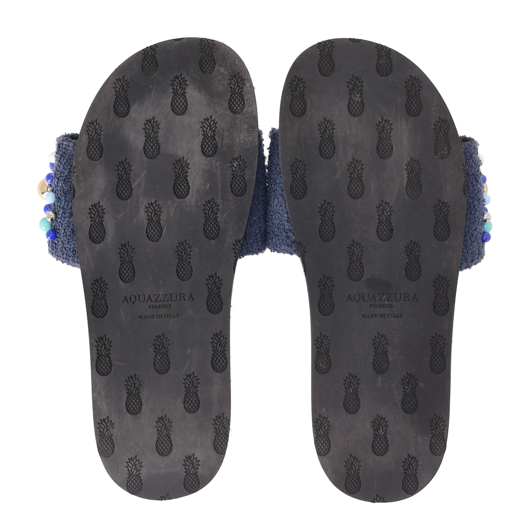 Aquazzura Beaded Bon Bon Slide Sandals. Size 36 - Image 6