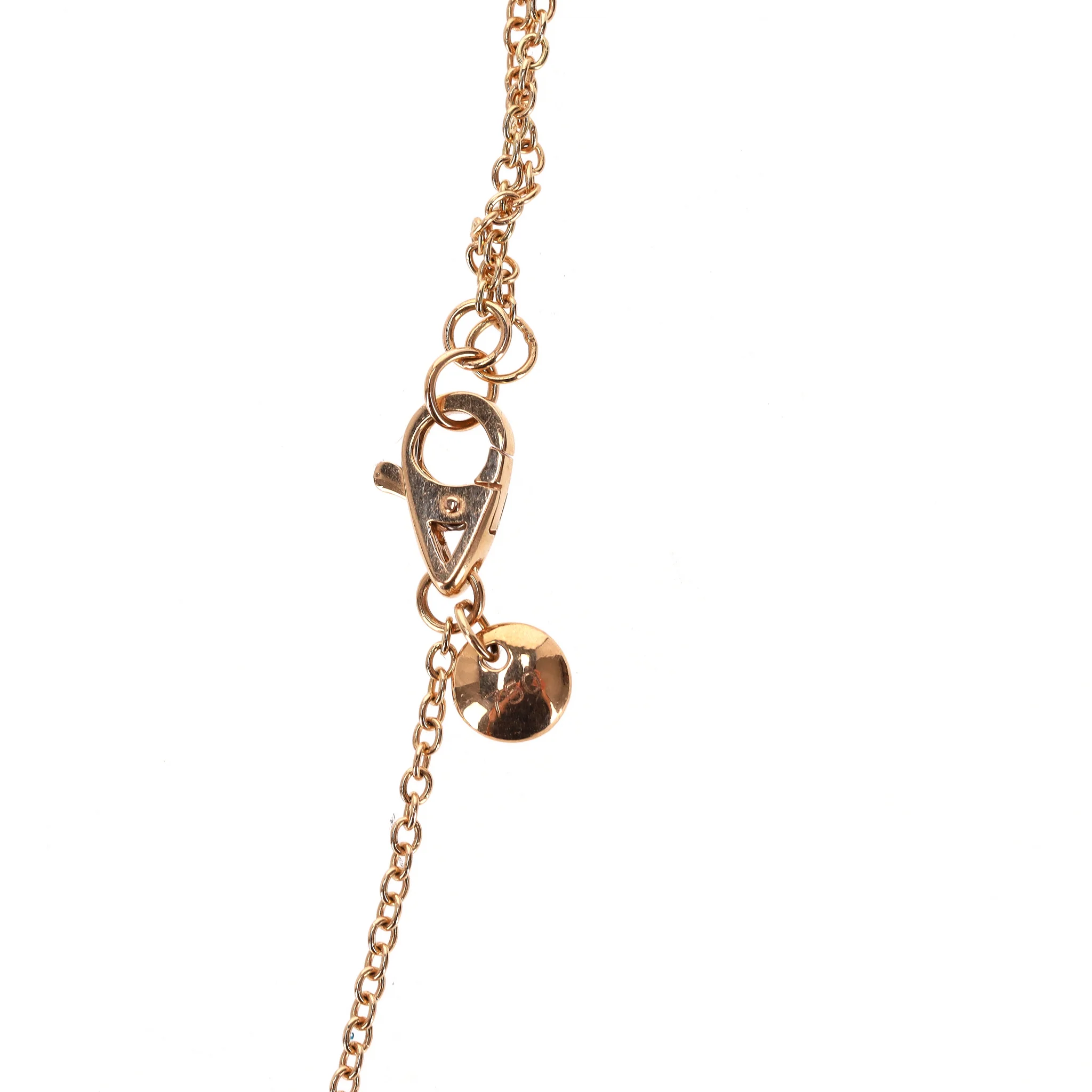 Asprey Chaos Pendant With Amethyst, Kunzite & Diamond In 18k Rose Gold Necklace - Image 6