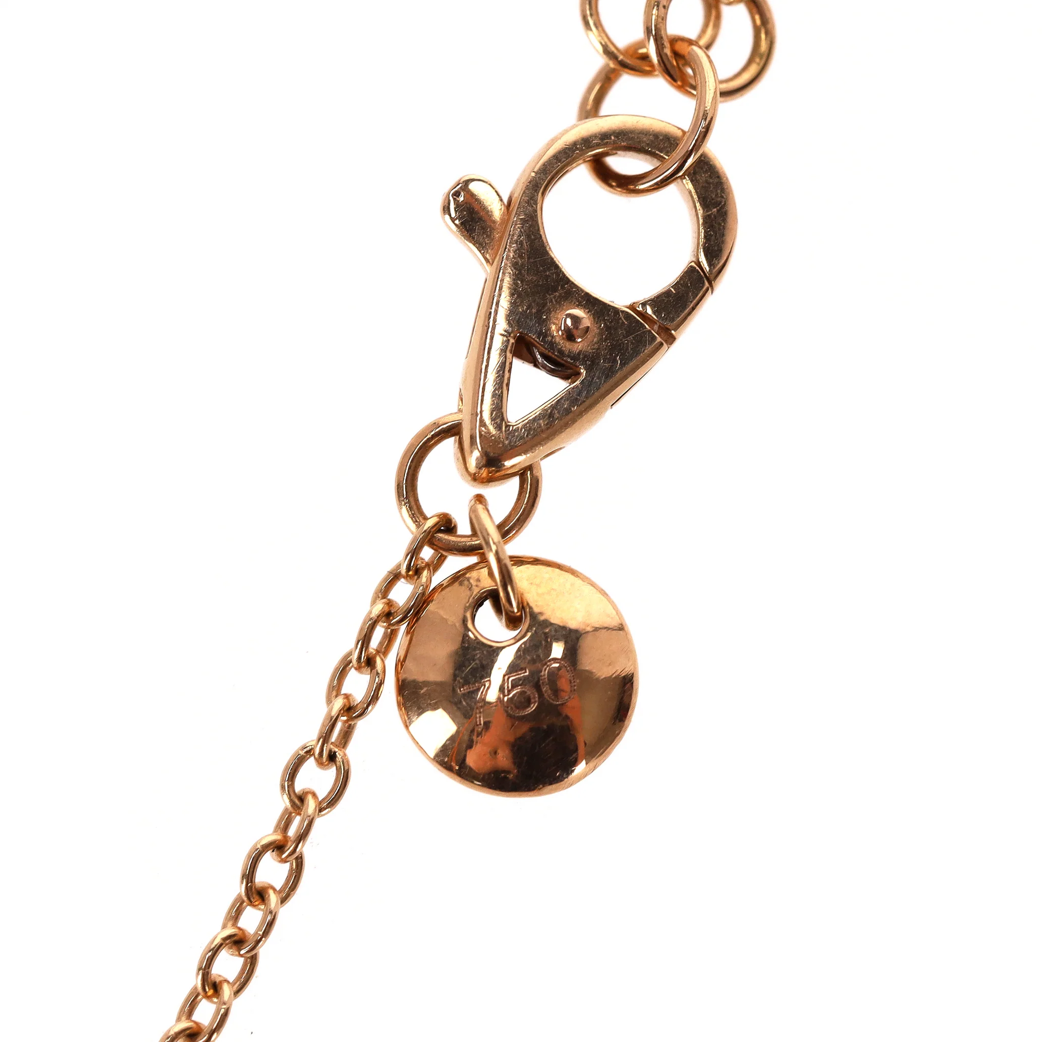 Asprey Chaos Pendant With Amethyst, Kunzite & Diamond In 18k Rose Gold Necklace - Image 7