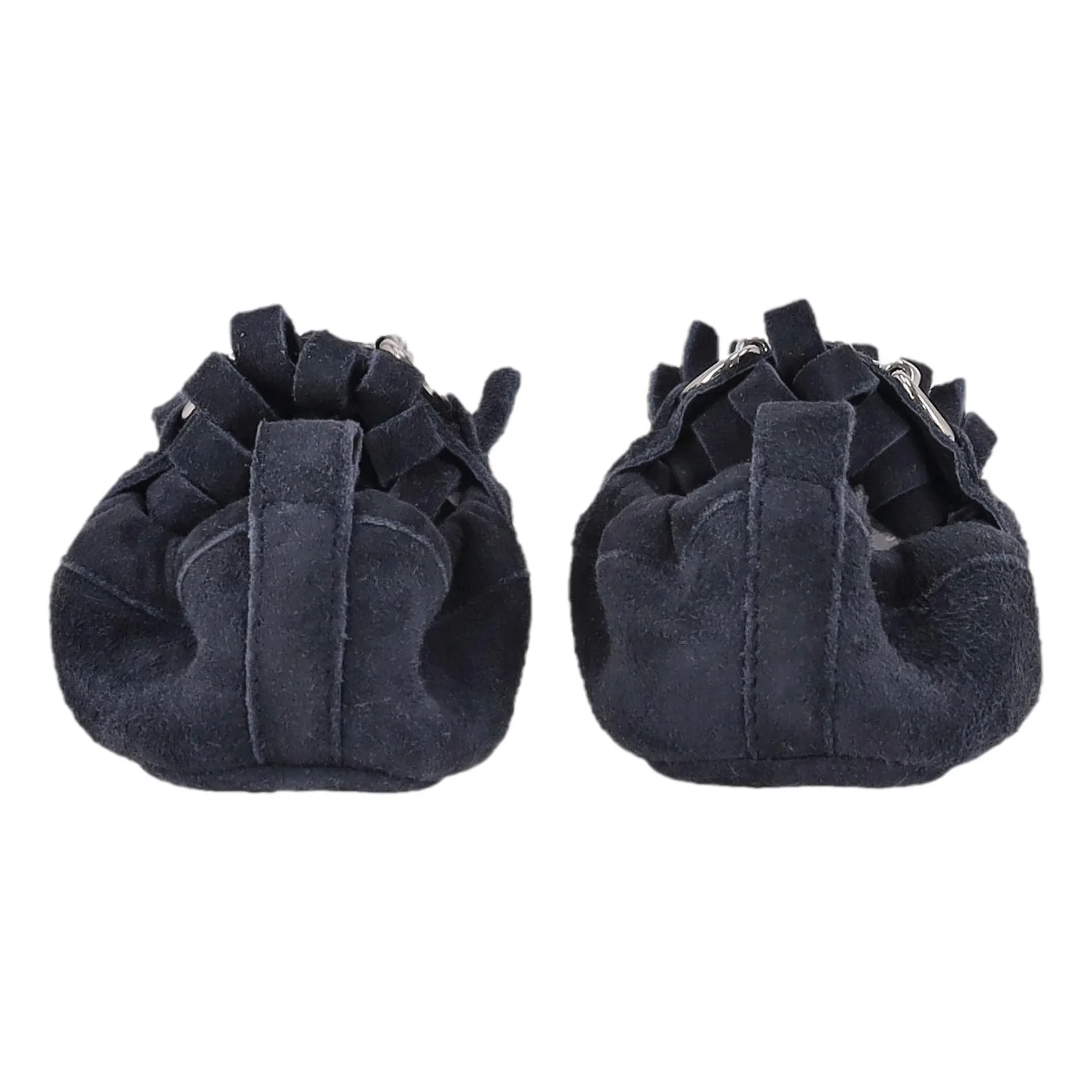 Gucci Baby Horsebit Suede Loafers/Slippers. Size 18 - Image 3