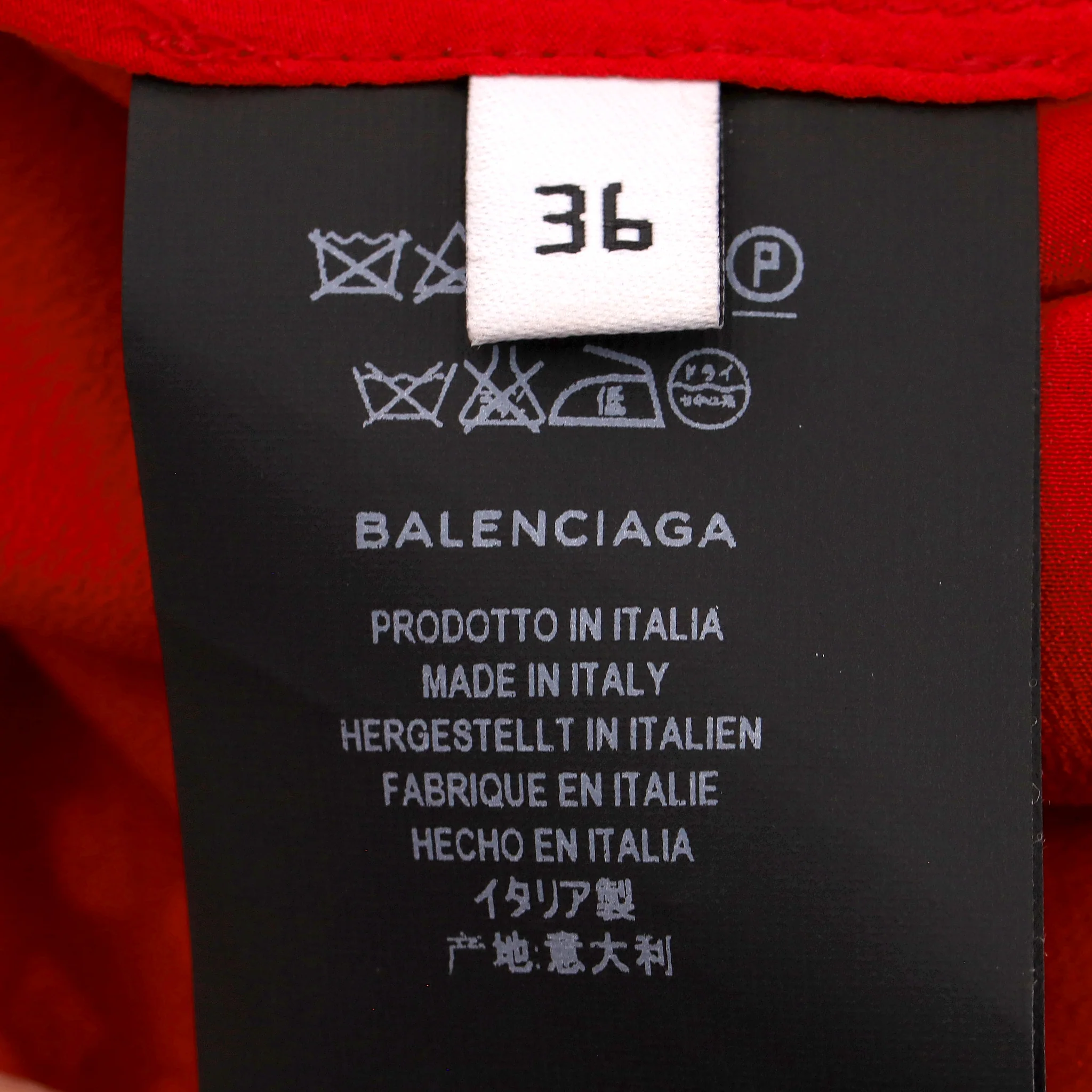 Balenciaga Chain-Print Silk Tie-Neck Dress. Size 36FR - Image 8