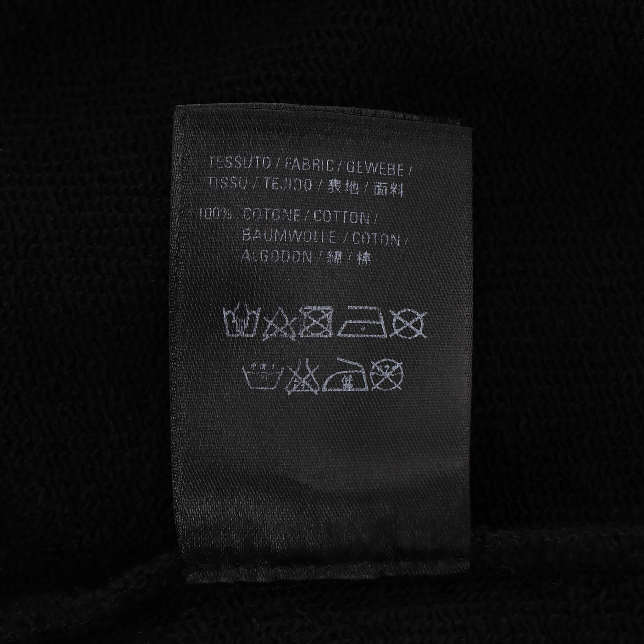 Balenciaga Cotton Logo Hoodie. Size L - Image 6