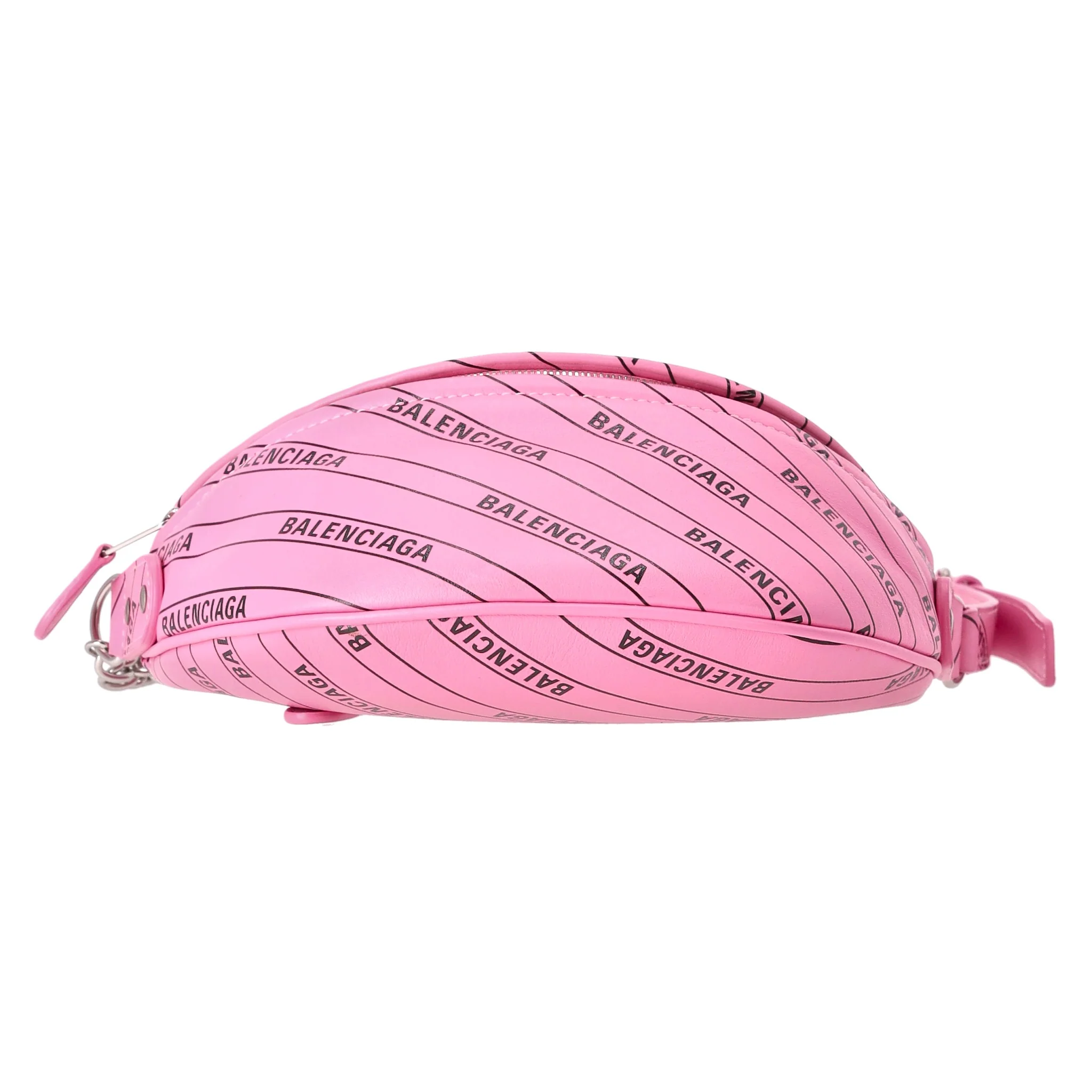 Balenciaga Logo Souvenir Leather Belt Bag - Image 5