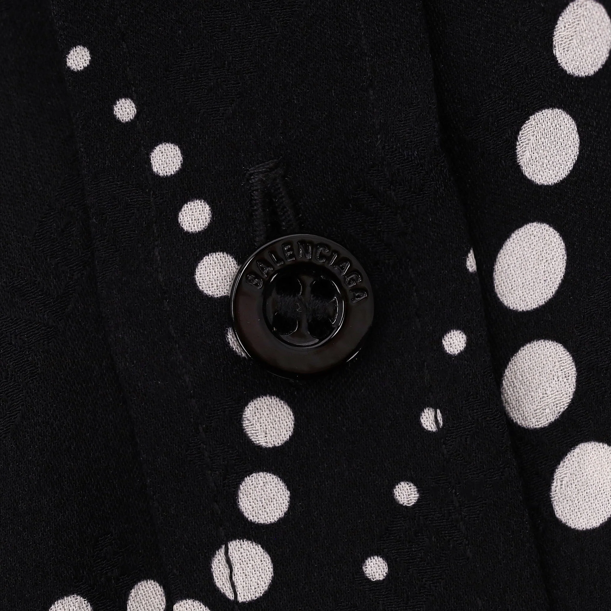 Balenciaga Printed Silk Shirt. Size 34FR - Image 5
