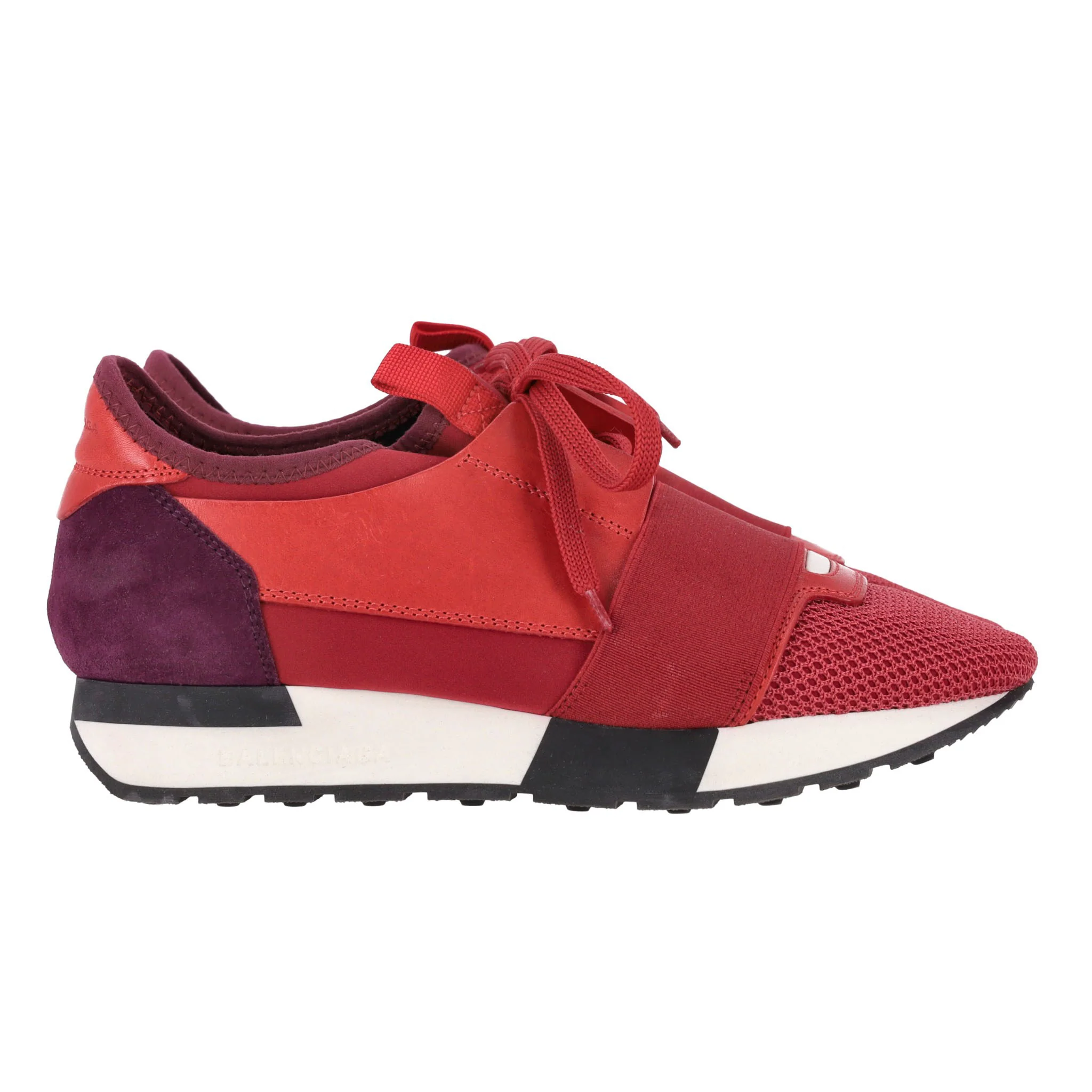 Balenciaga Race Runner Leather & Suede  Sneakers. Size 36 - Image 4