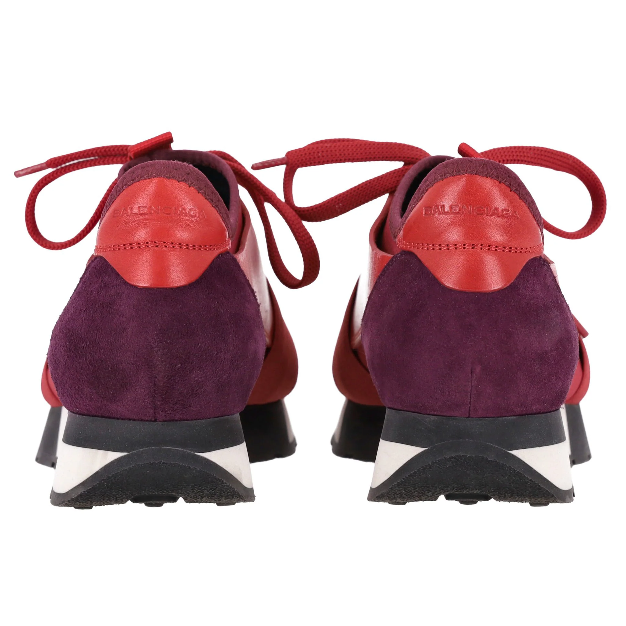 Balenciaga Race Runner Leather & Suede  Sneakers. Size 36 - Image 5