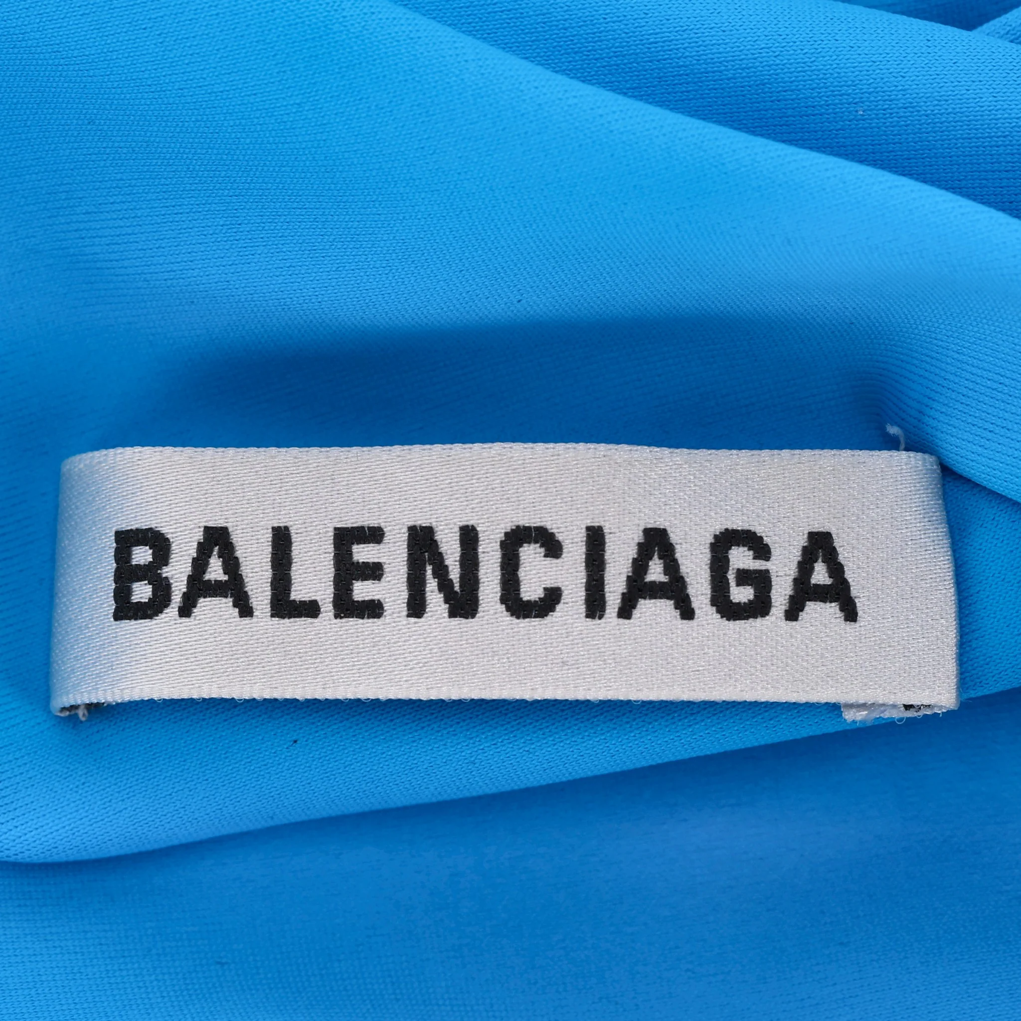 Balenciaga Ruched Stretch Jersey Dress. Size 34FR - Image 6