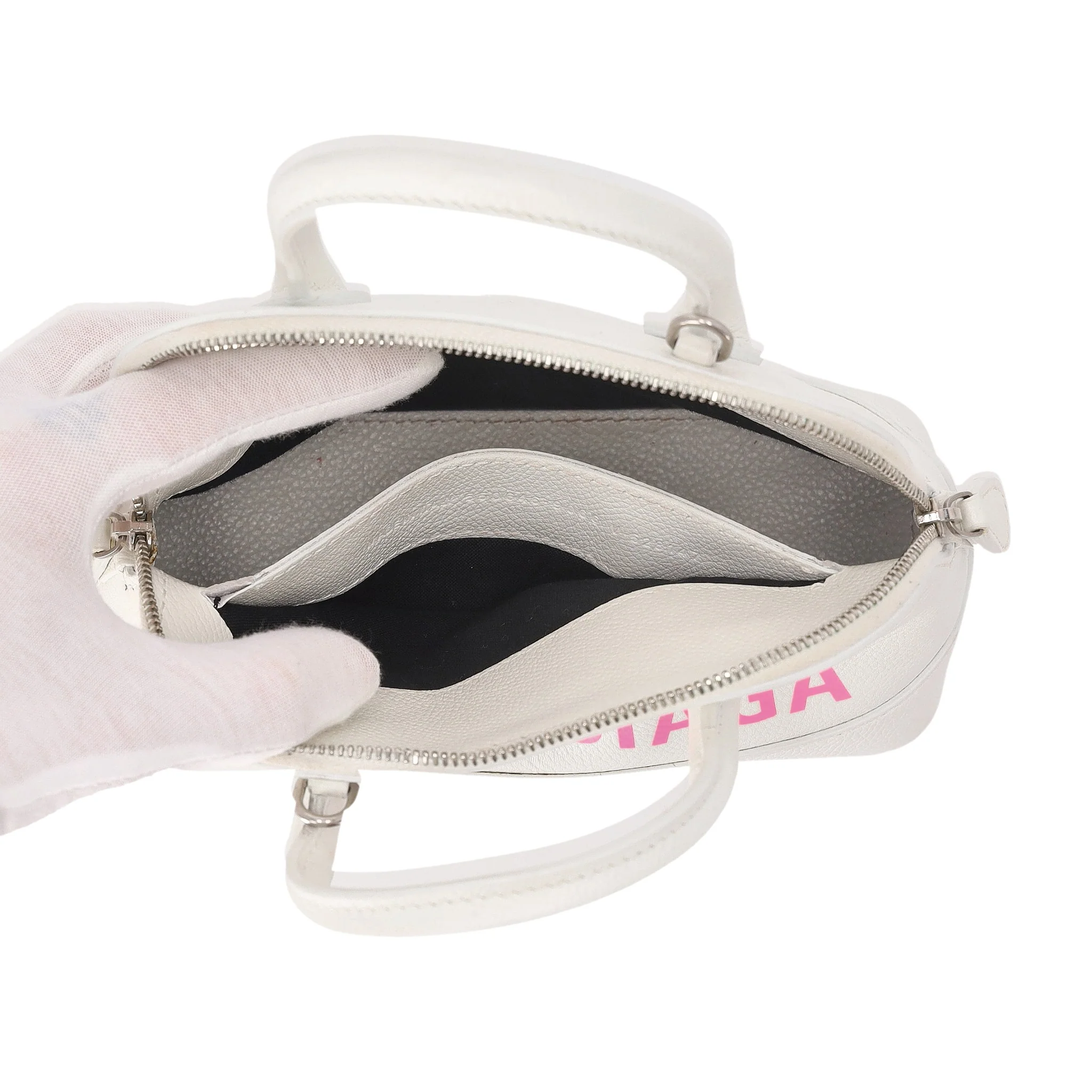 Balenciaga Ville Top Handle Leather Mini Bag - Image 7