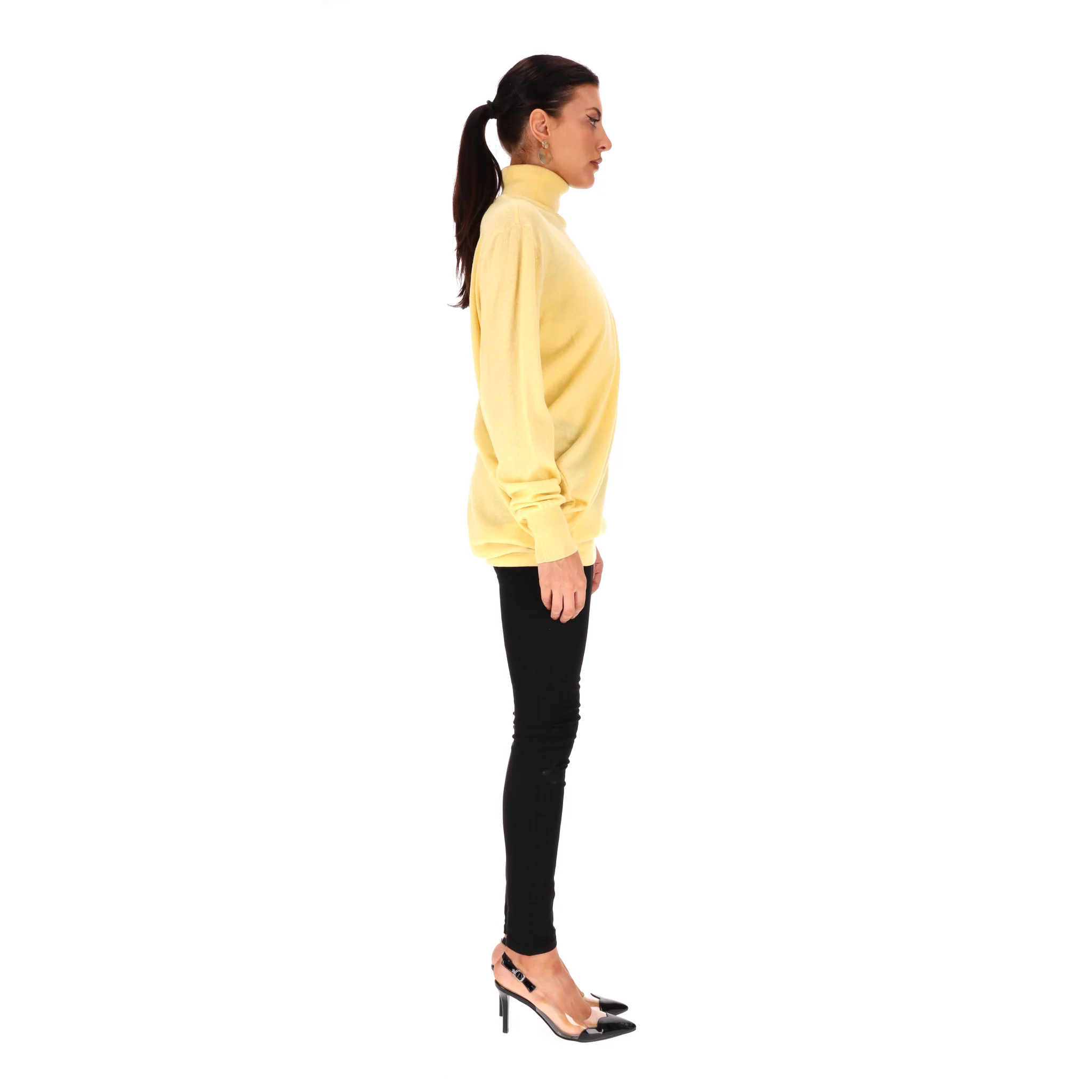 Balenciaga Wool Rollneck Jumper. Size 38FR - Image 3