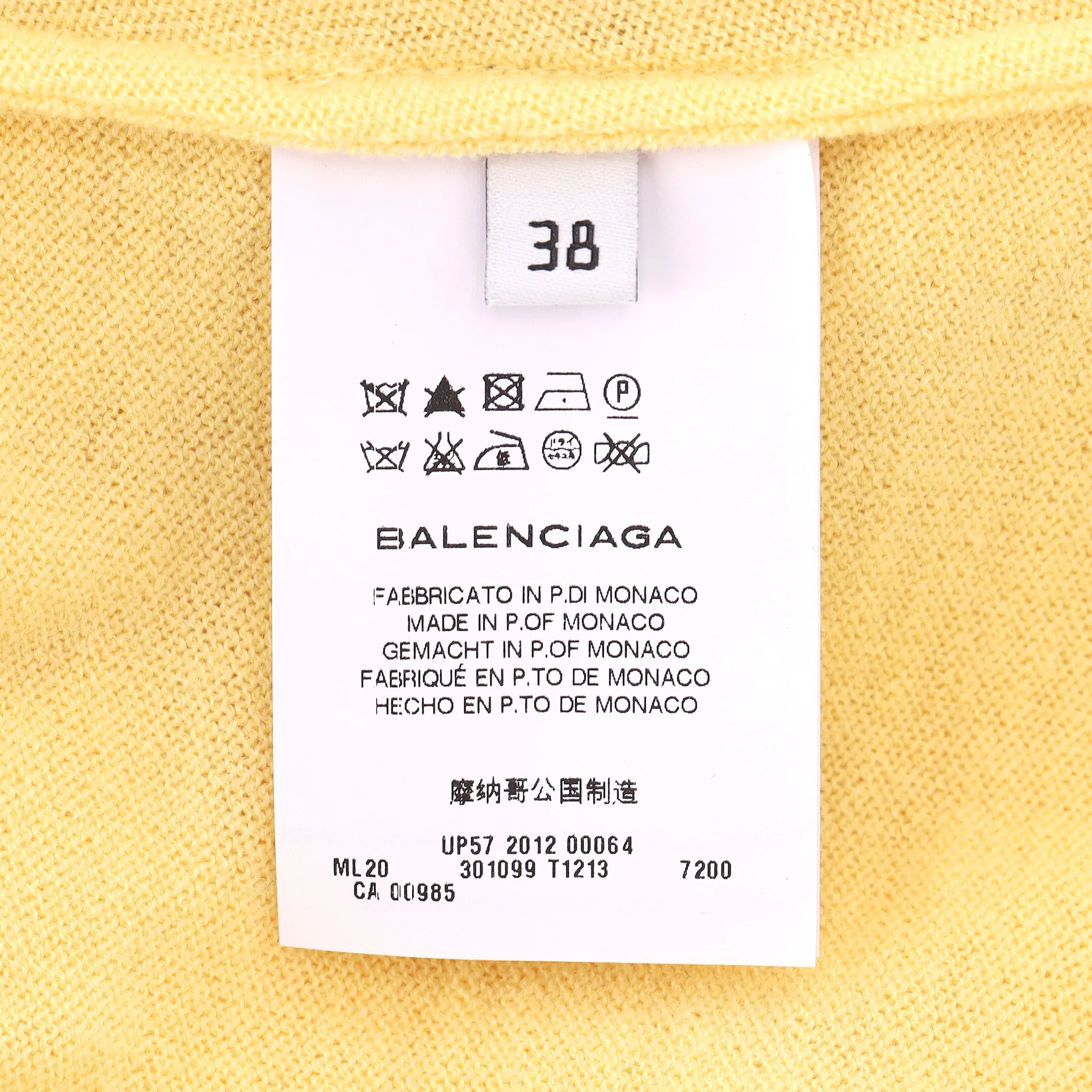 Balenciaga Wool Rollneck Jumper. Size 38FR - Image 6