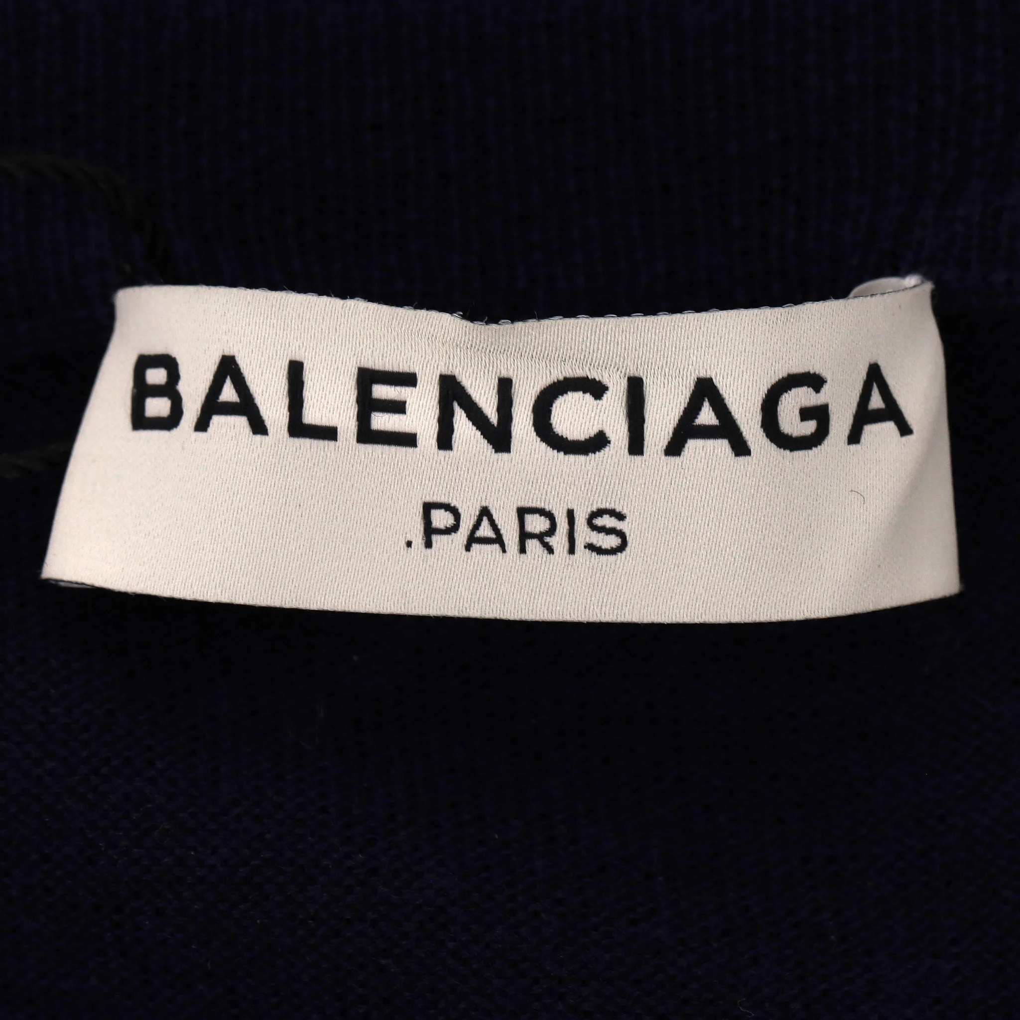 Balenciaga Wool, Silk & Cashmere Blend Asymmetric Dress. Size 38FR - Image 6