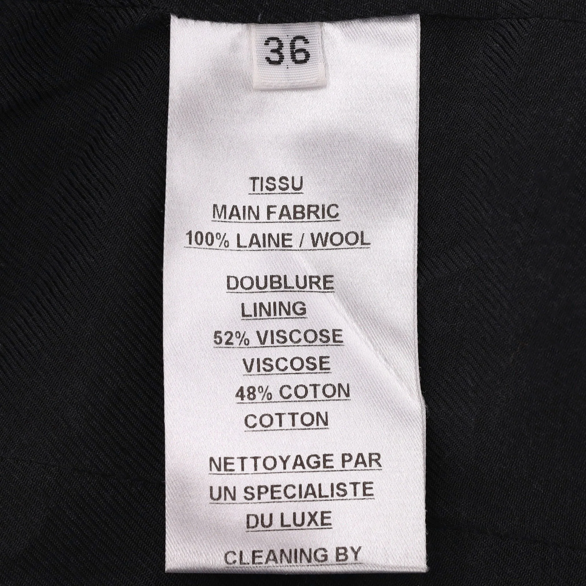 Balmain Double-Breasted Wool Jacket. Size 36FR - Image 7