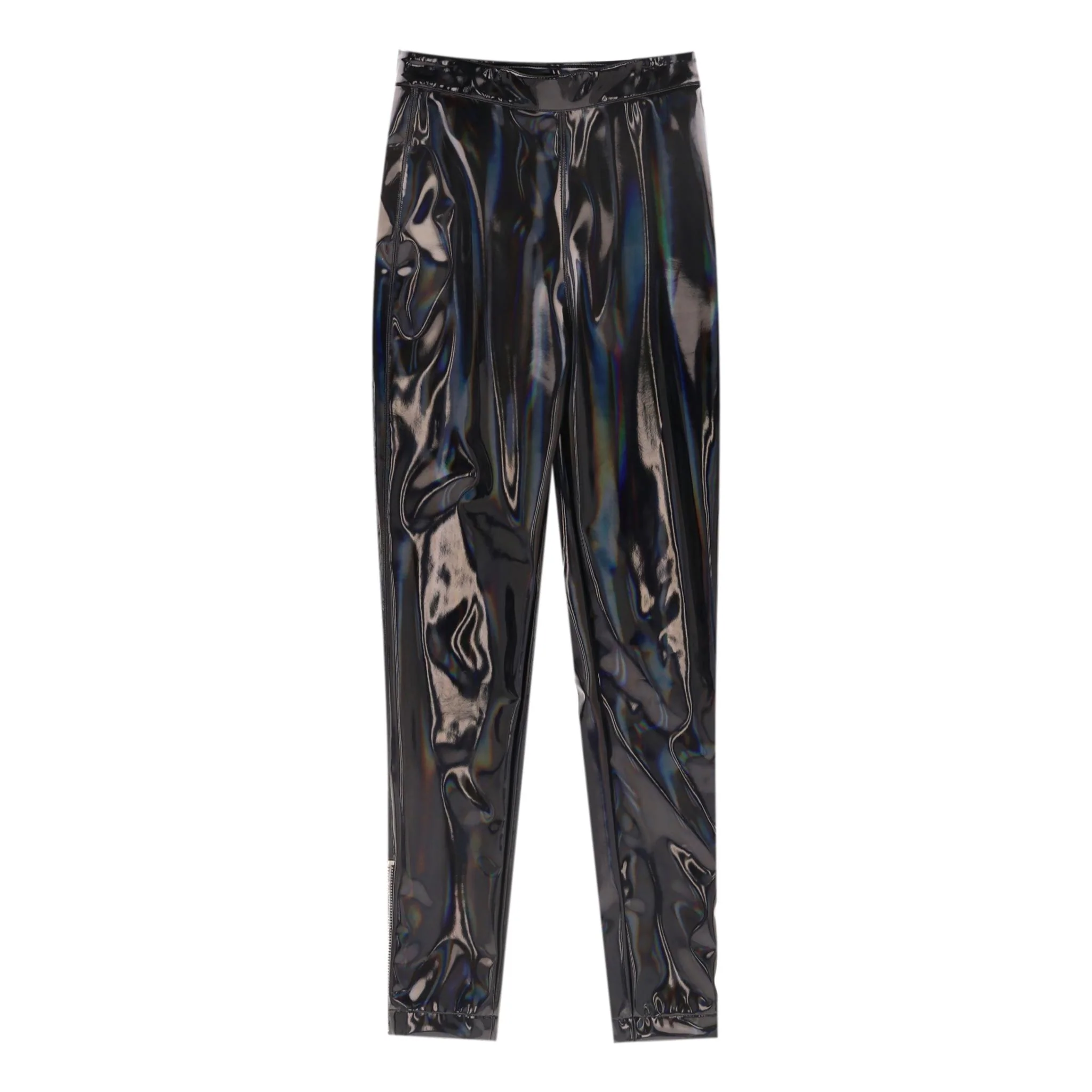 Balmain Iridescent Vinyl Two-Piece Set. Size 36FR - Image 6