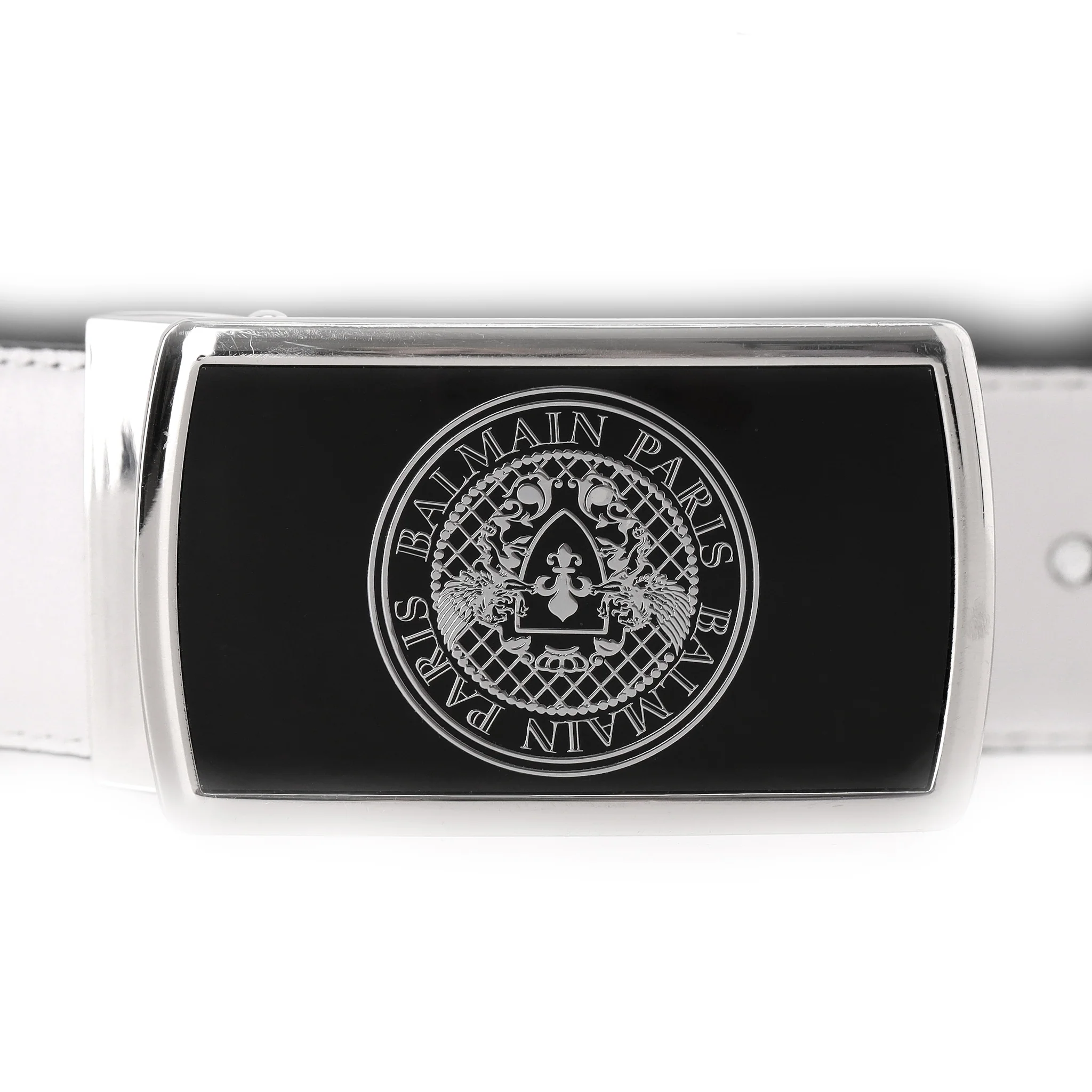 Balmain Reversible Leather Belt With A Logo Buckle - Image 3