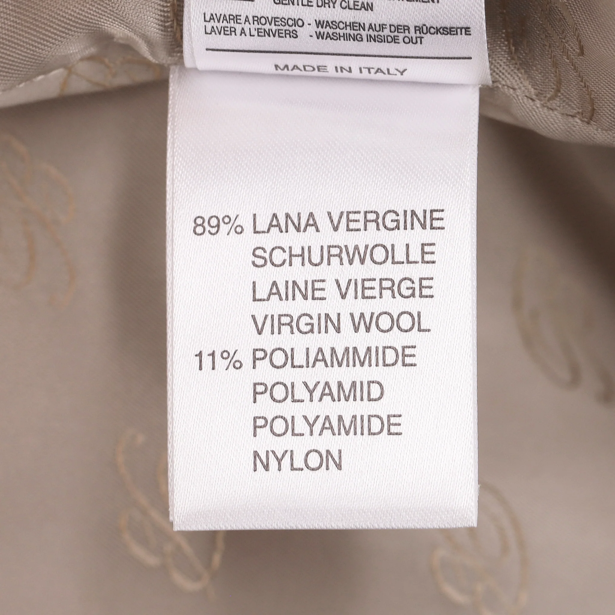 Blumarine Virgin Wool & Alpaca Blend Coat With A Tweed Trim. Size 44IT - Image 9