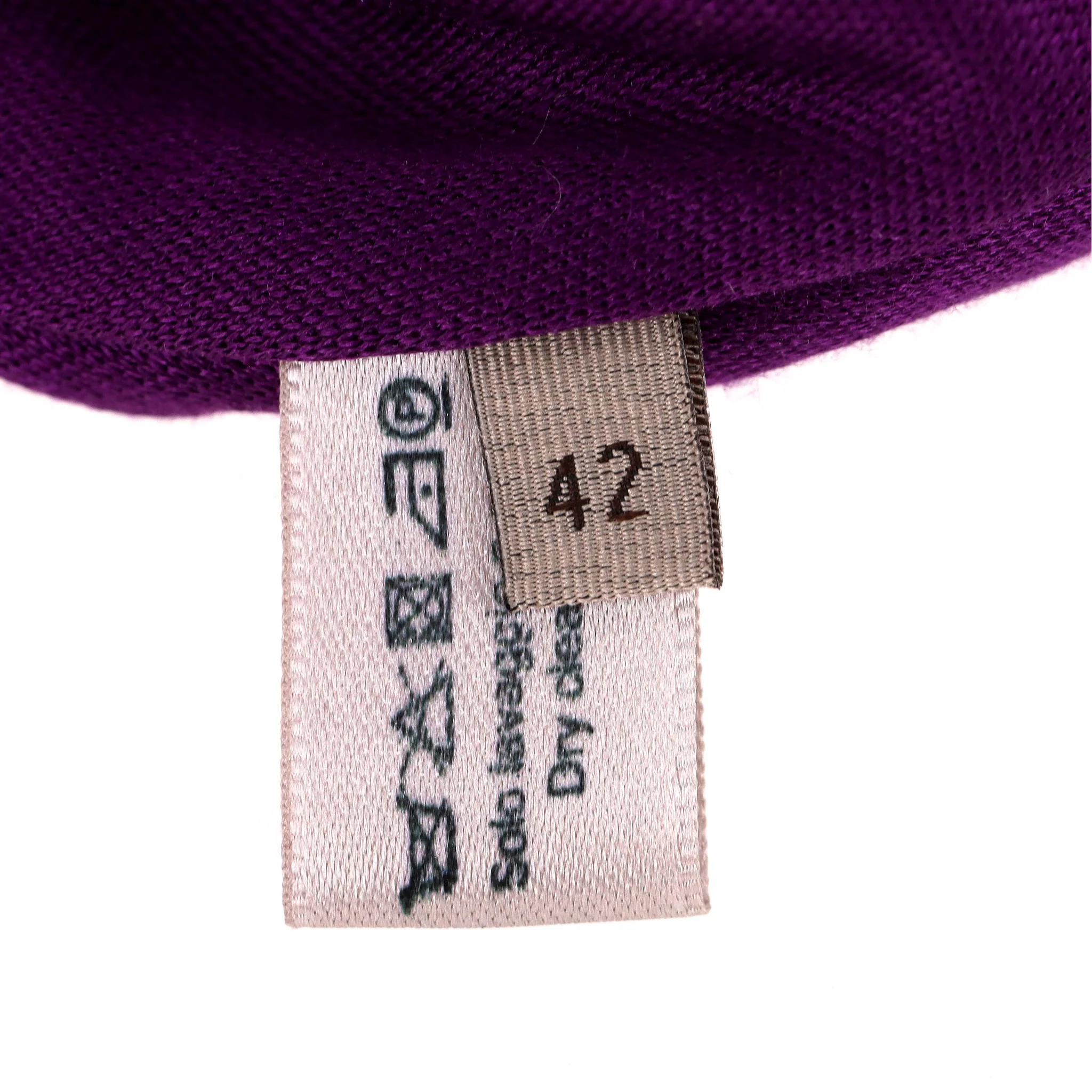 Bottega Veneta Asymmetric Tiered Silk Midi Dress. Size 42IT - Image 8