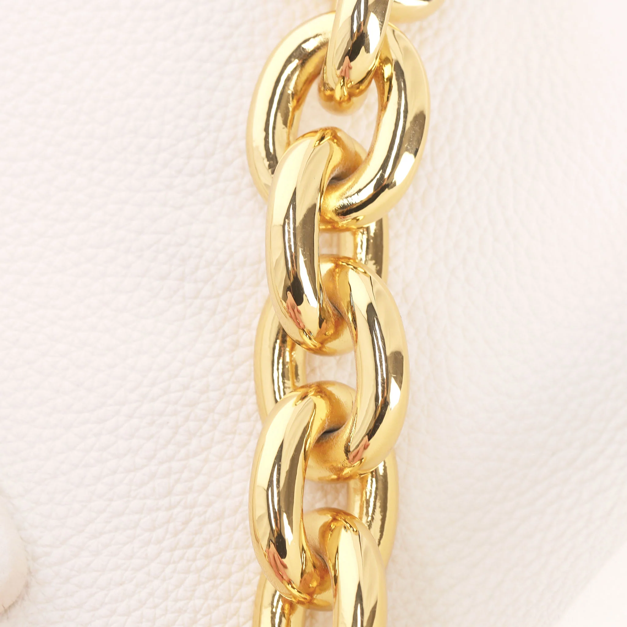 Bottega Veneta Chain Detail Leather Tote Bag - Image 6