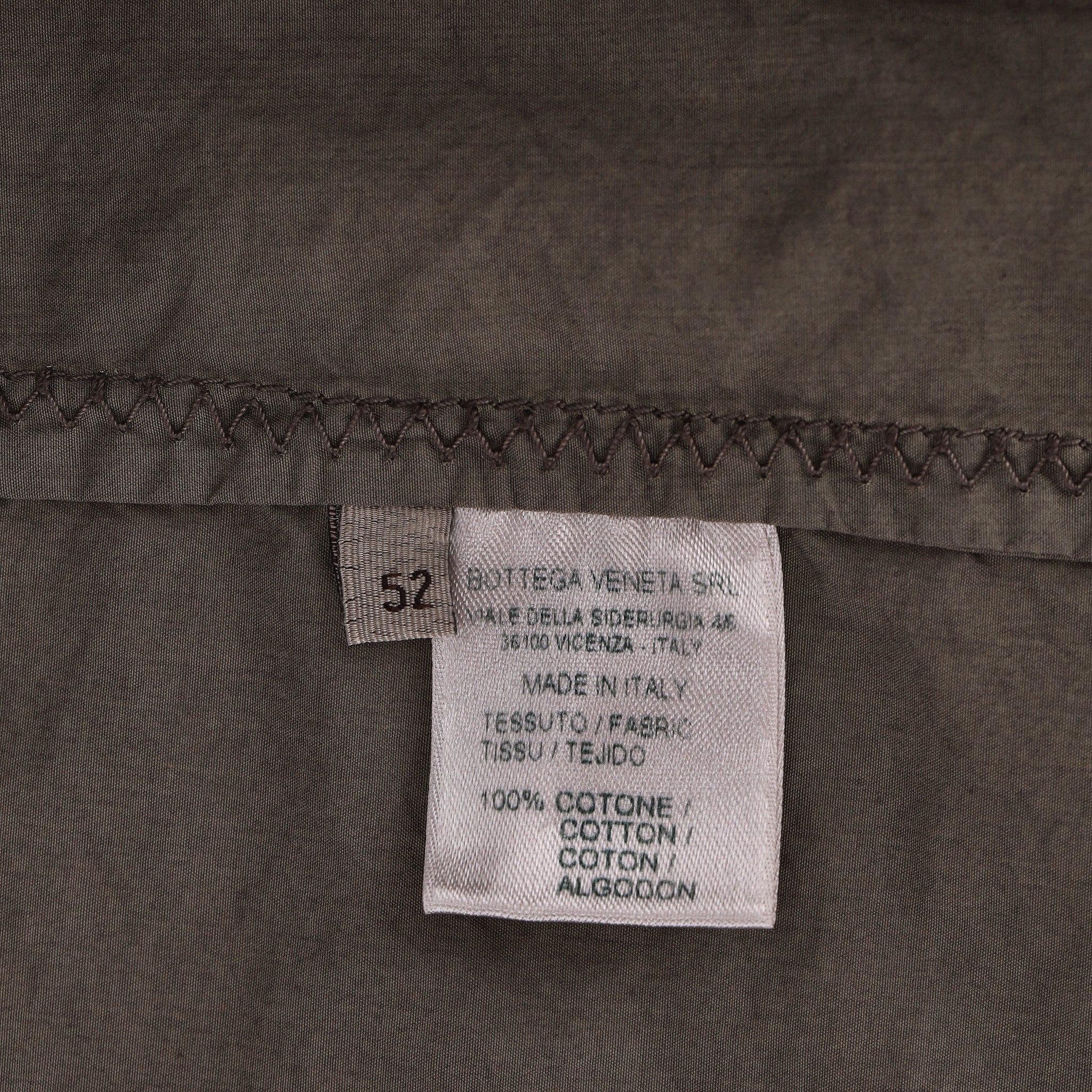 Bottega Veneta Cotton Jacket. Size 52IT - Image 9