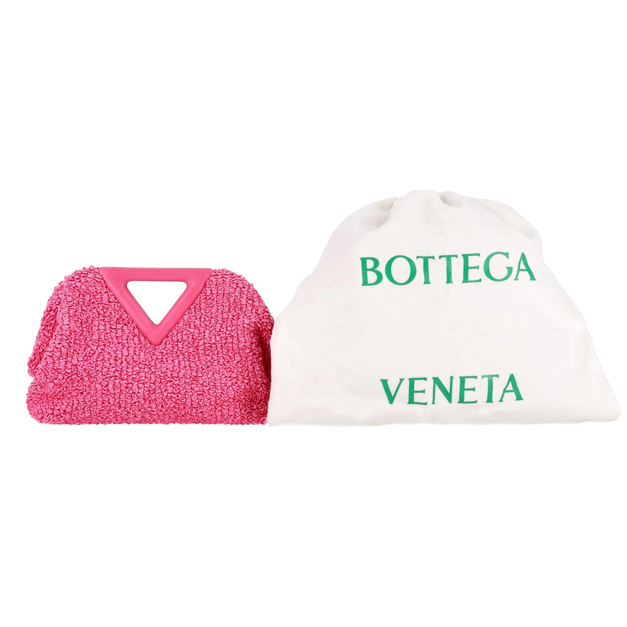 Bottega Veneta Curly Raffia Point Crossbody or Top Handle Carry Bag - Image 2