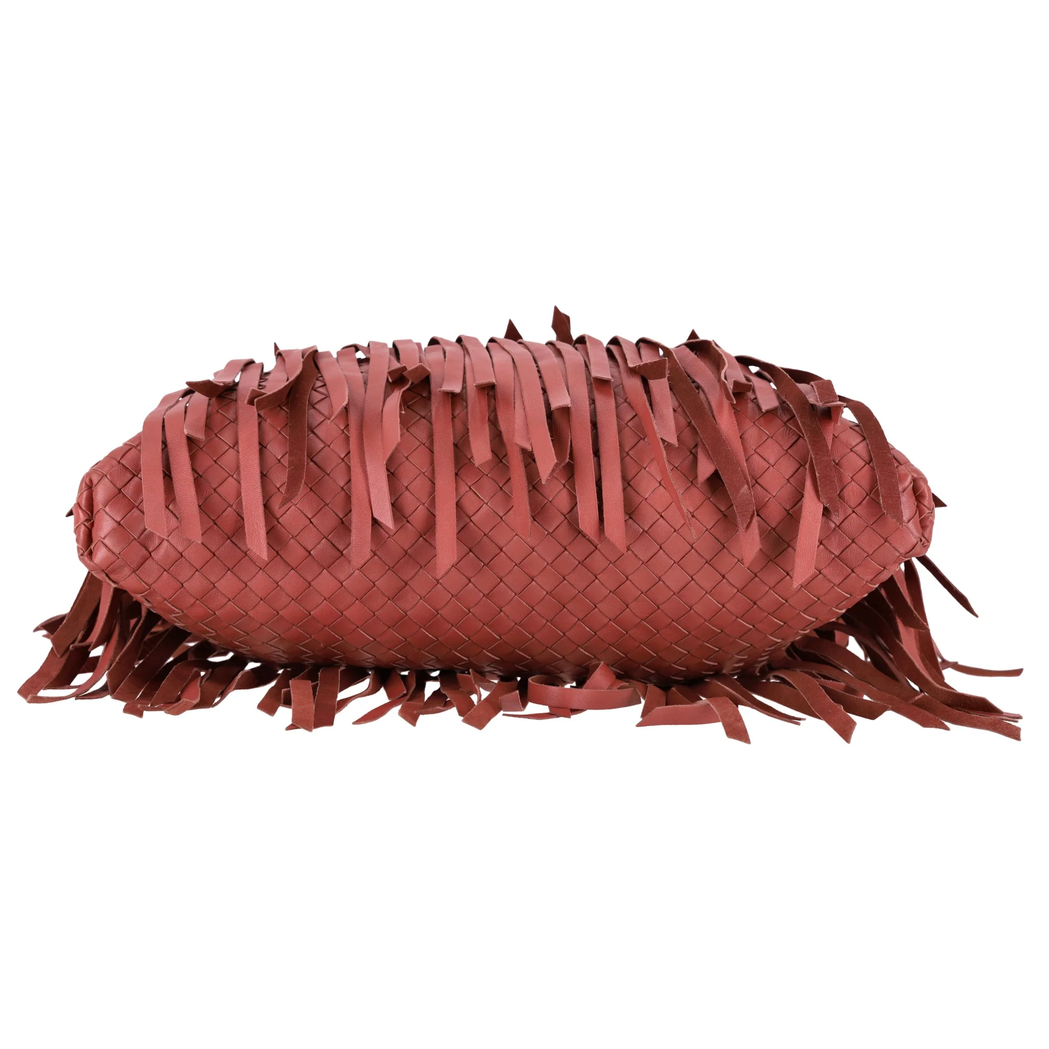 Bottega Veneta Fringe Intrecciato Leather Tote Bag - Image 4