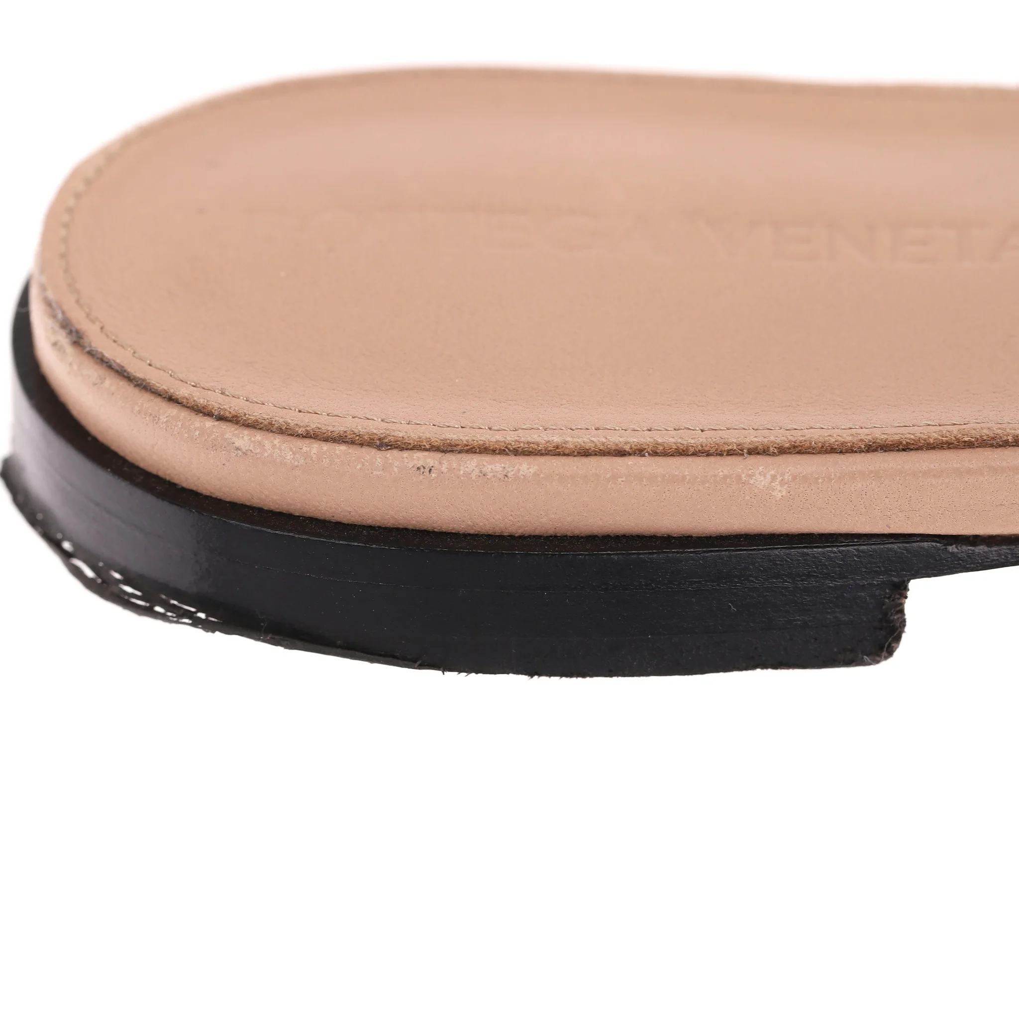 Bottega Veneta Intrecciato Leather Lido Sandals. Size 35 - Image 10