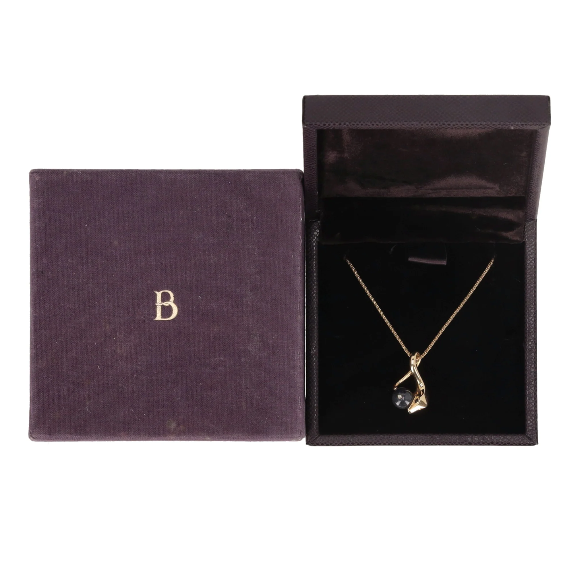 Boucheron 18k Gold Jade & Diamond Serpent Necklace - Image 3
