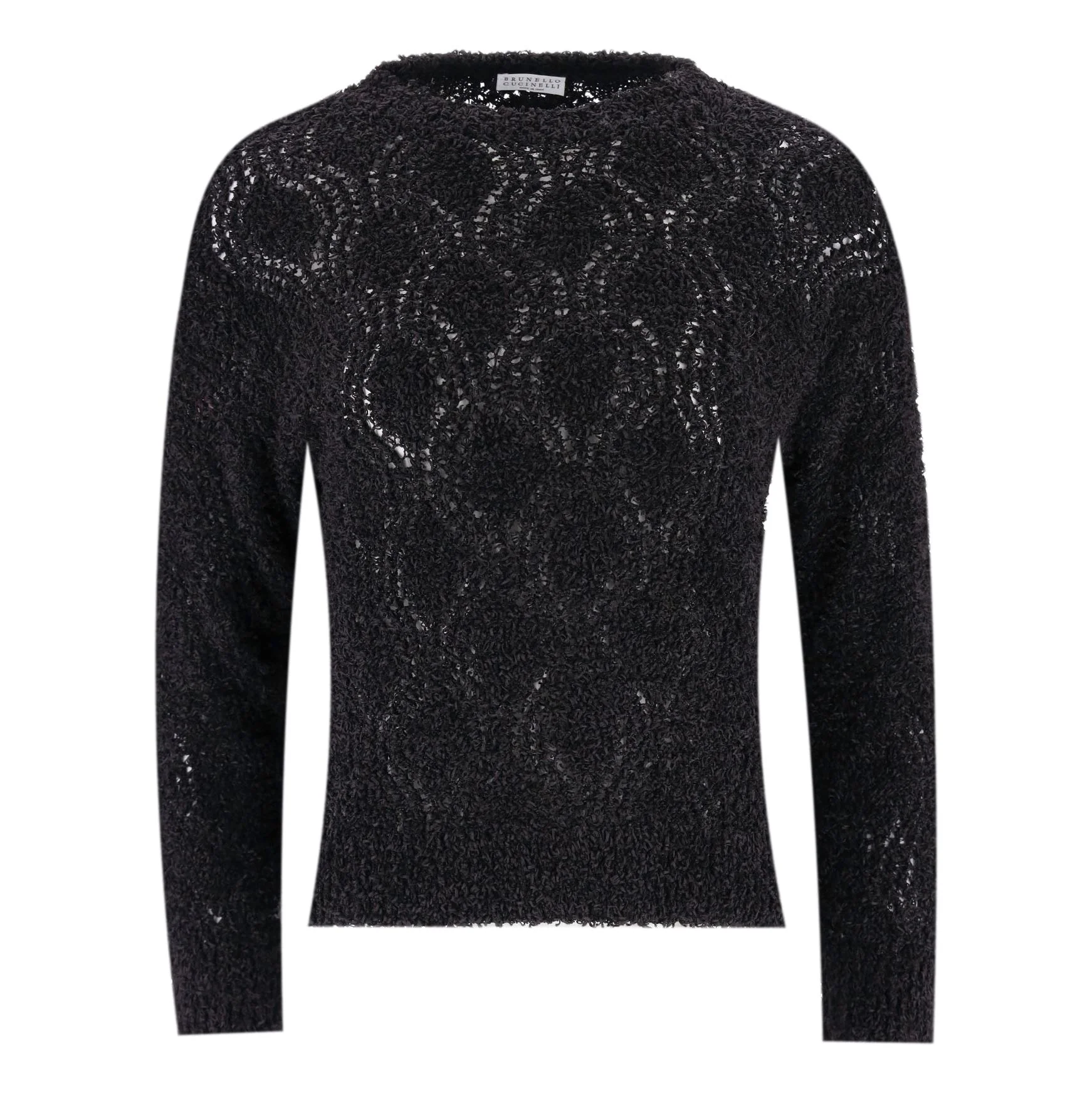 Brunello Cuccinelli Open-Knit Cotton Jumper. Size XS