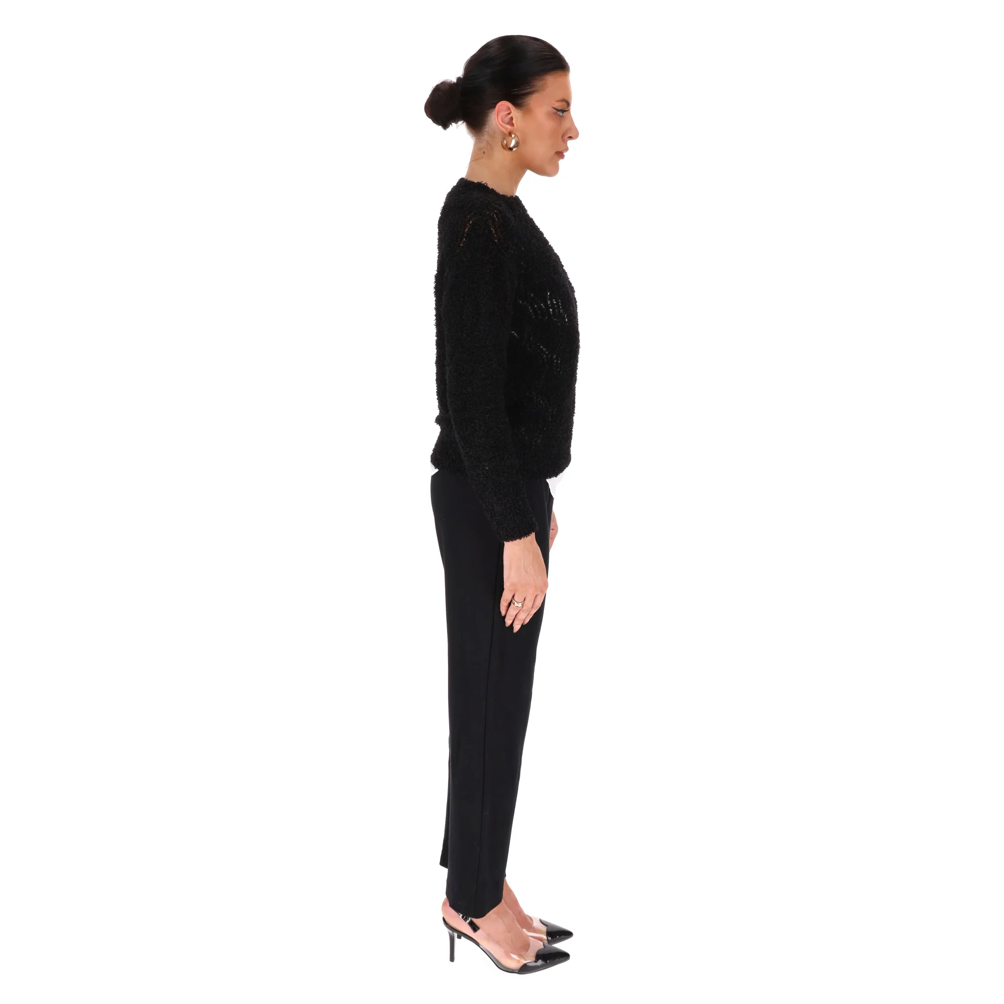 Brunello Cuccinelli Open-Knit Cotton Jumper. Size XS - Image 3