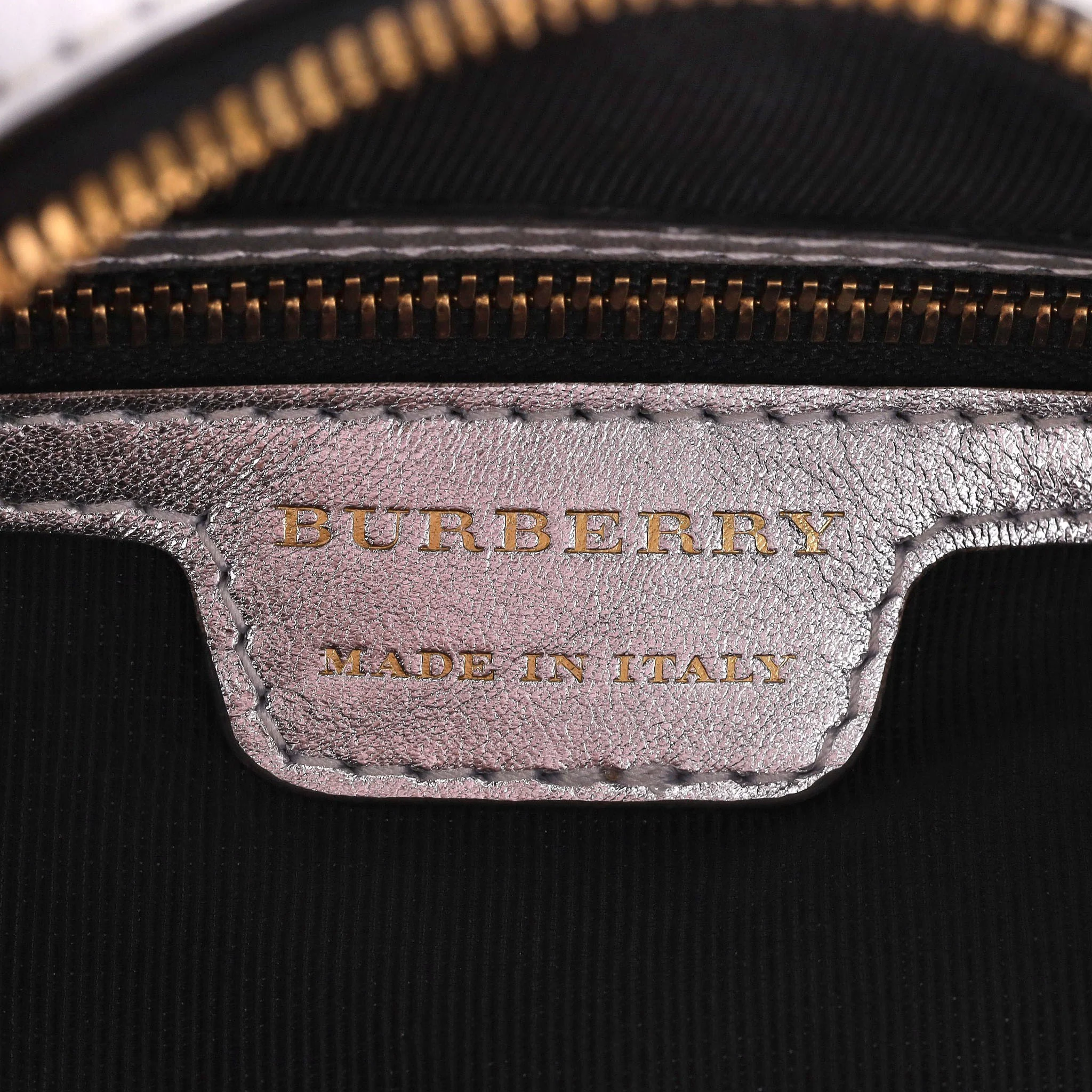 Burberry 1983 Nova Check Chain Link Bowling Bag - Image 11